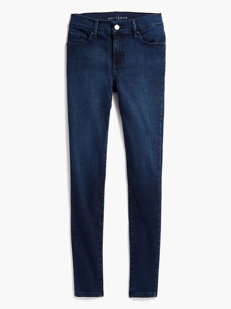 High Rise Skinny Moore Jeans sold by Mott & Bow product image thumbnail 2