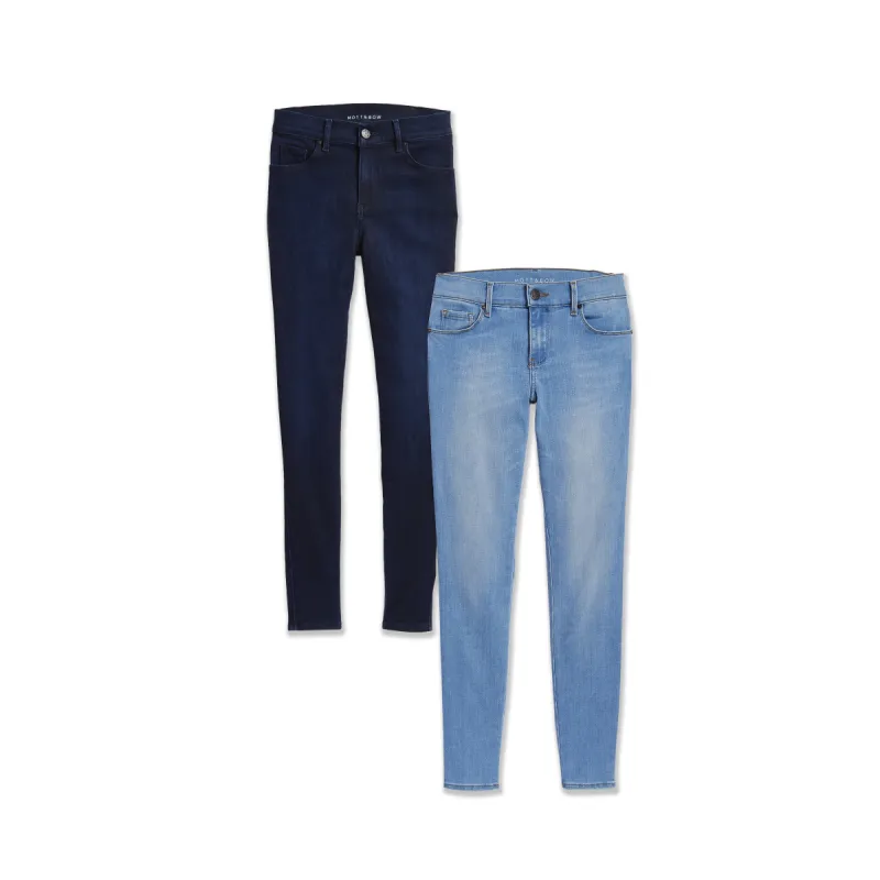 High Rise Skinny Jane 2-Pack sold by Mott & Bow