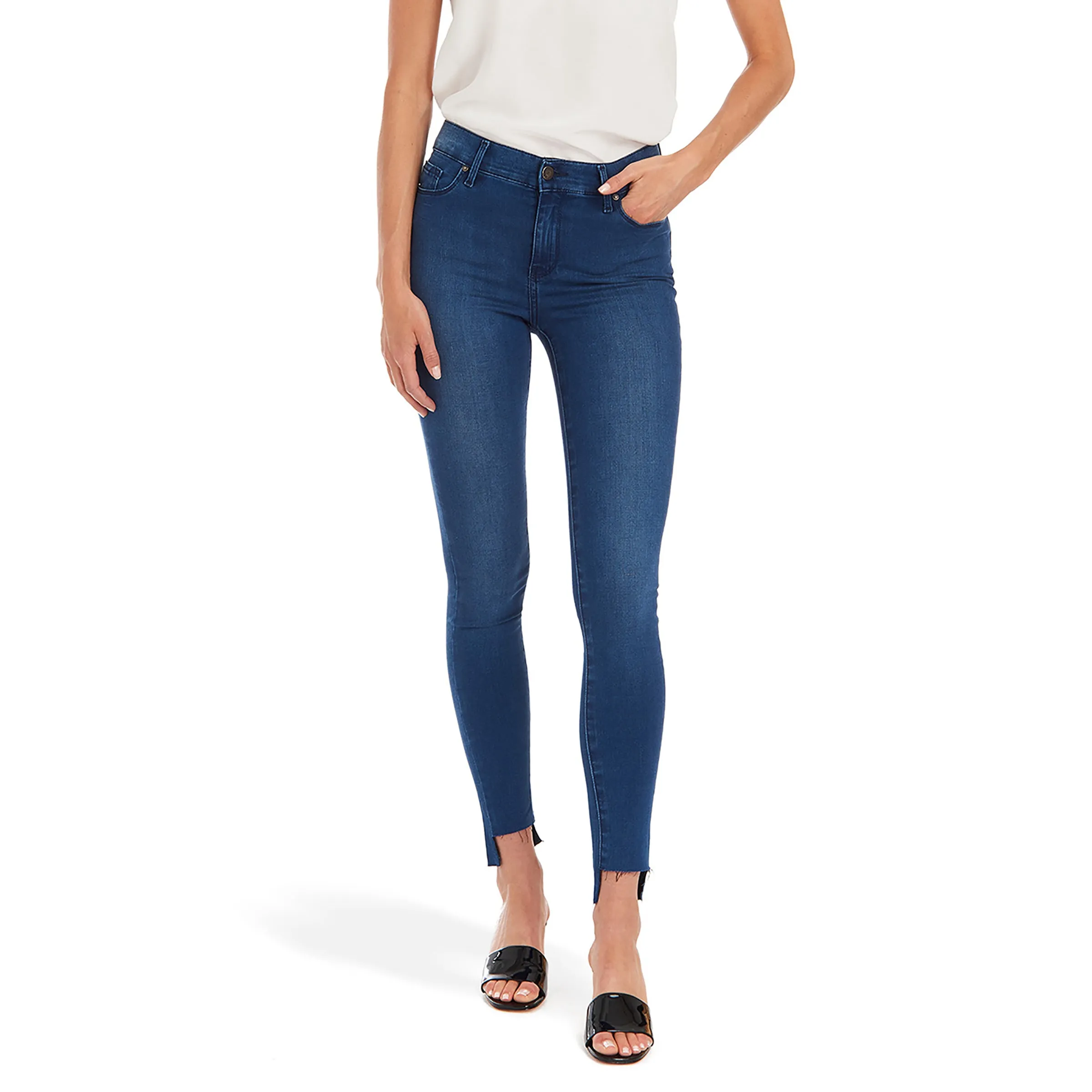 High Rise Skinny Ann Jeans sold by Mott & Bow product image thumbnail 3