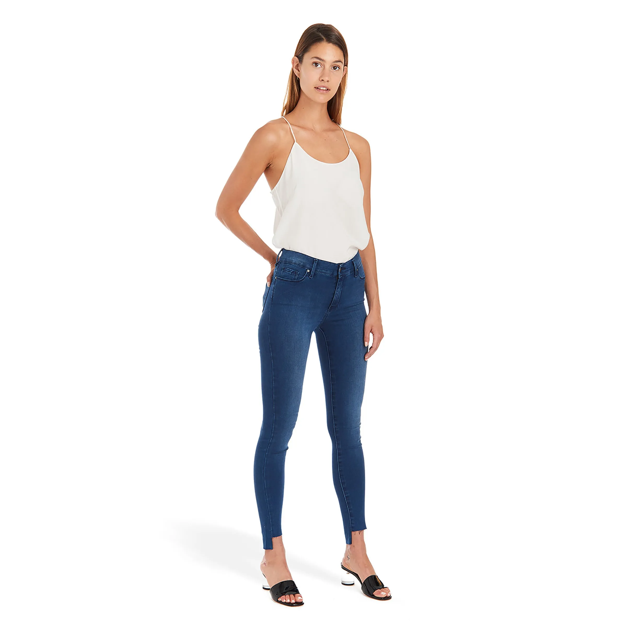 High Rise Skinny Ann Jeans sold by Mott & Bow product image thumbnail 4