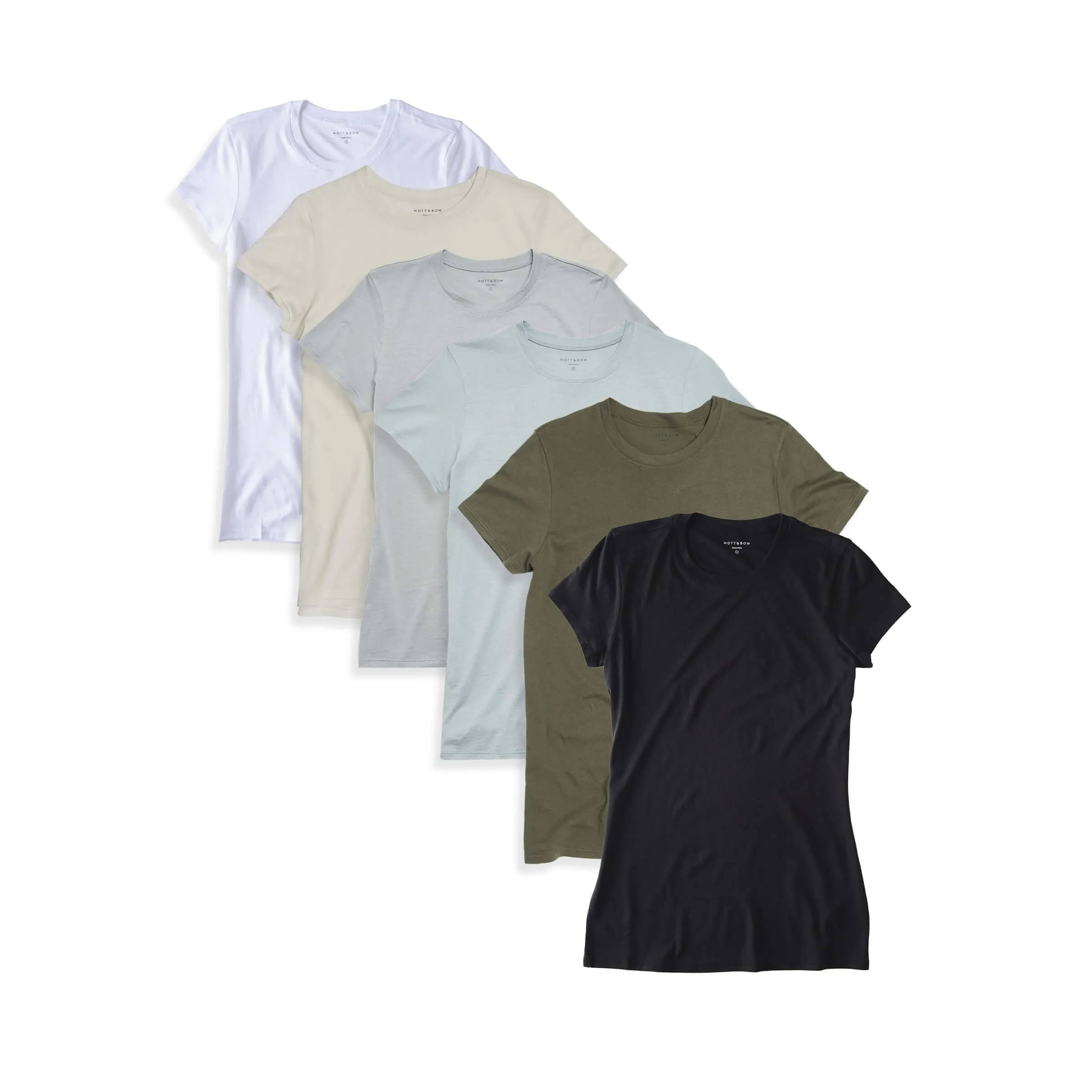 Fitted Crew Marcy 6-Pack sold by Mott & Bow