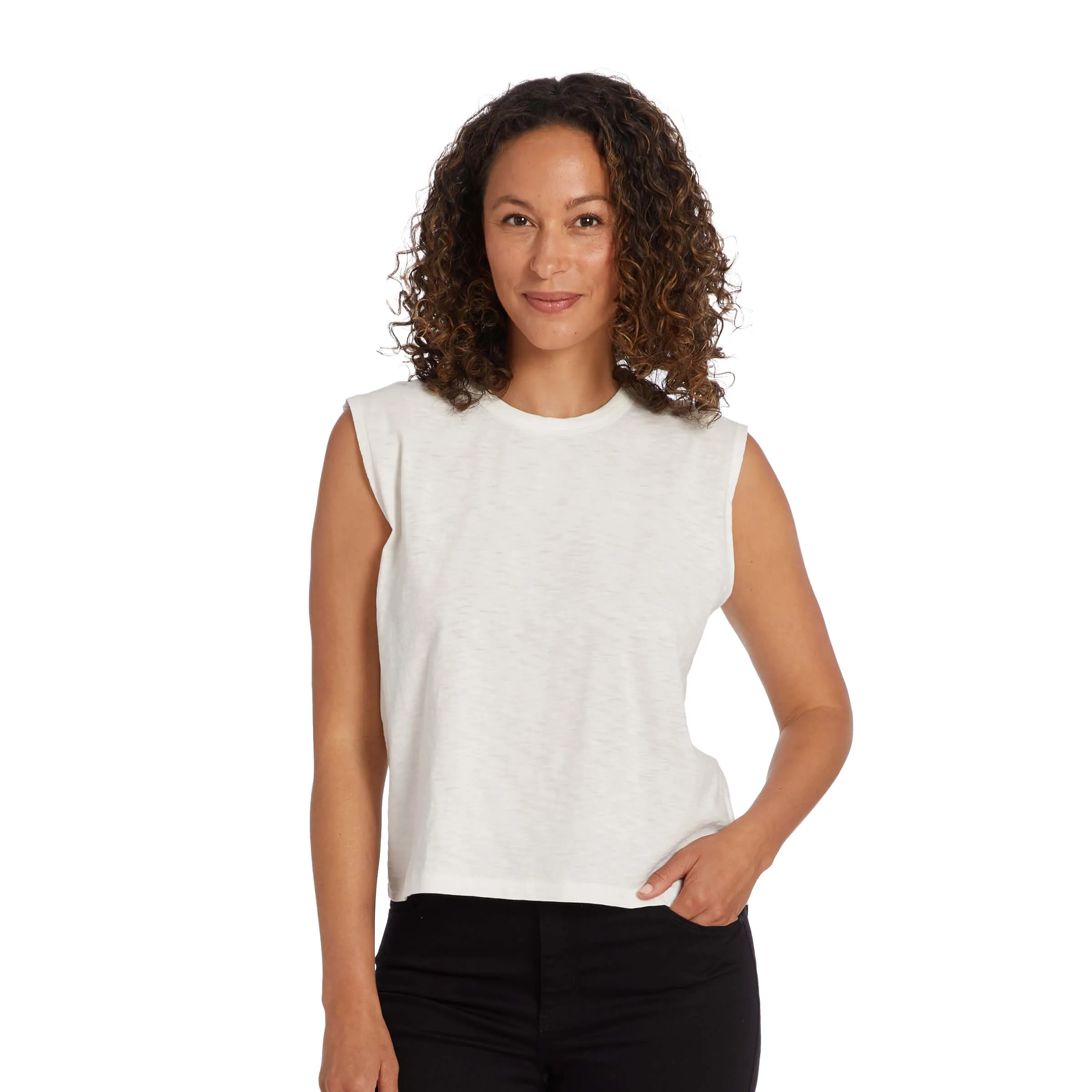 Relaxed Slub Tank sold by Mott & Bow product image thumbnail 3