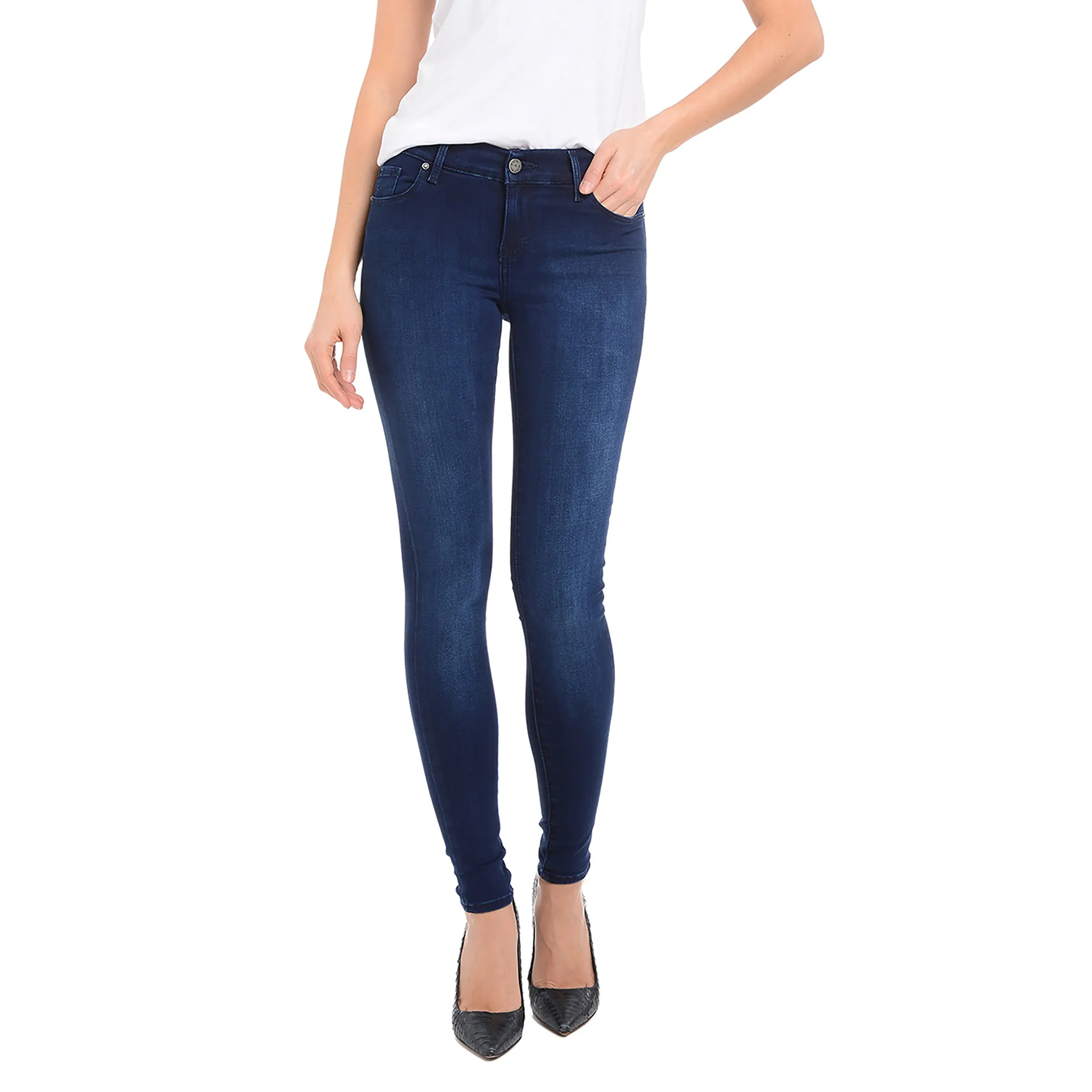 Mid Rise Skinny Ann Jeans sold by Mott & Bow product image thumbnail 3