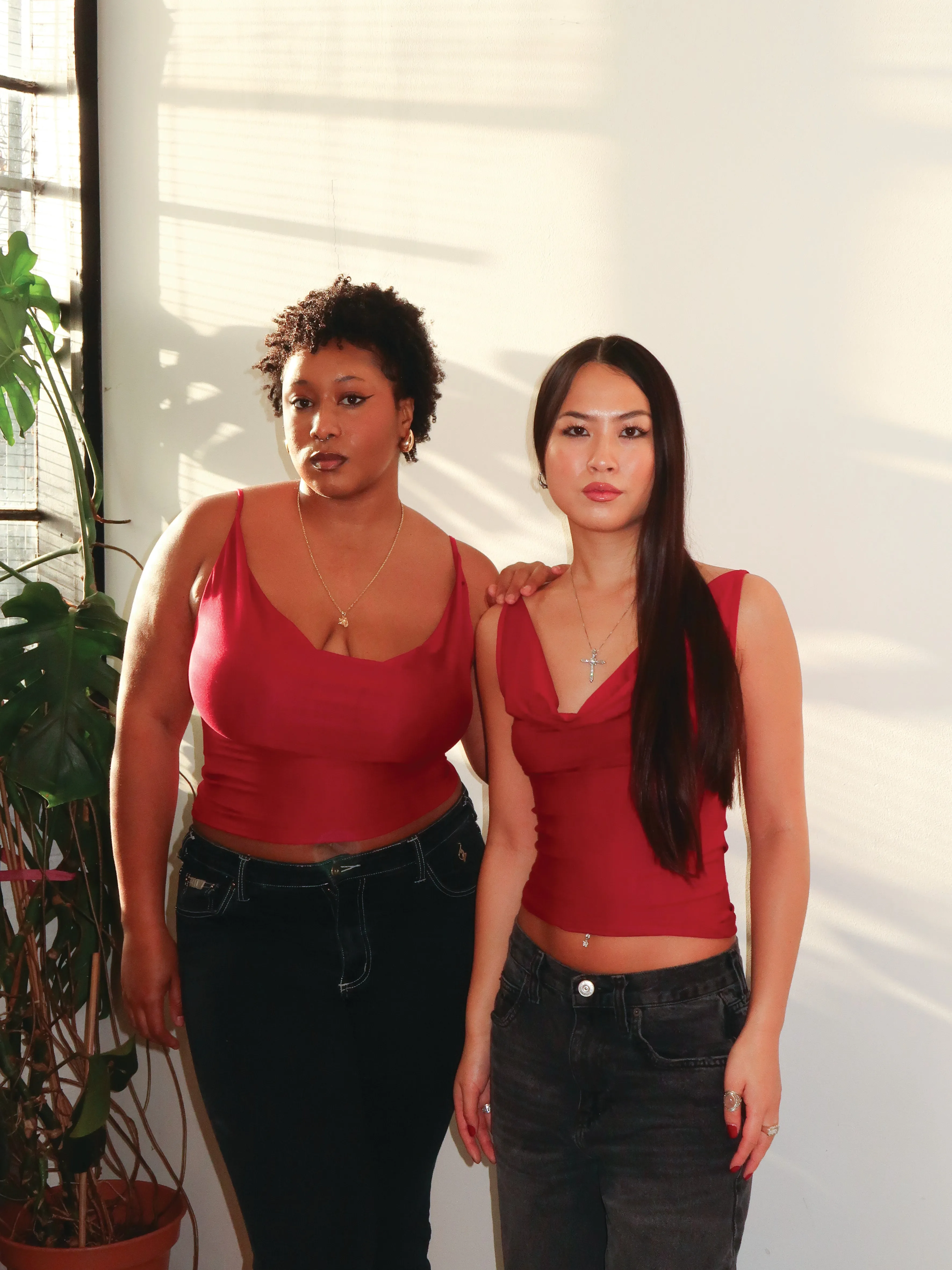 Cherry Cowl Top Sample sold by Millie Jane product image thumbnail 5