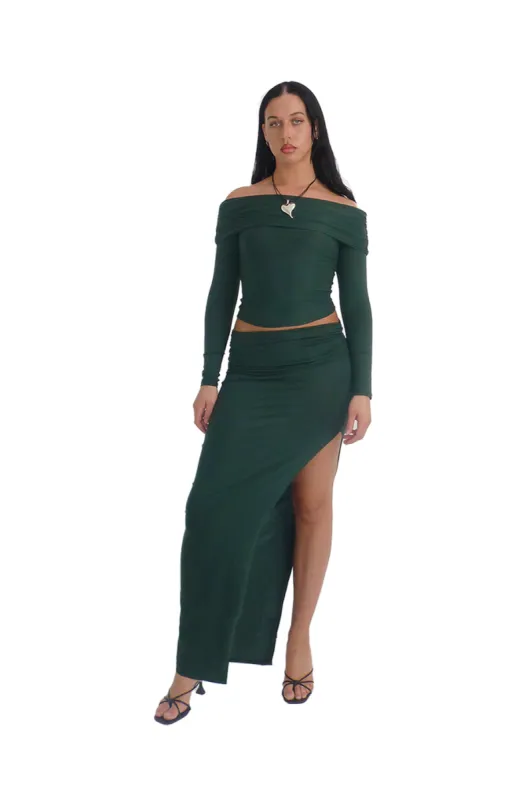 The Maya Skirt - Moss sold by Millie Jane