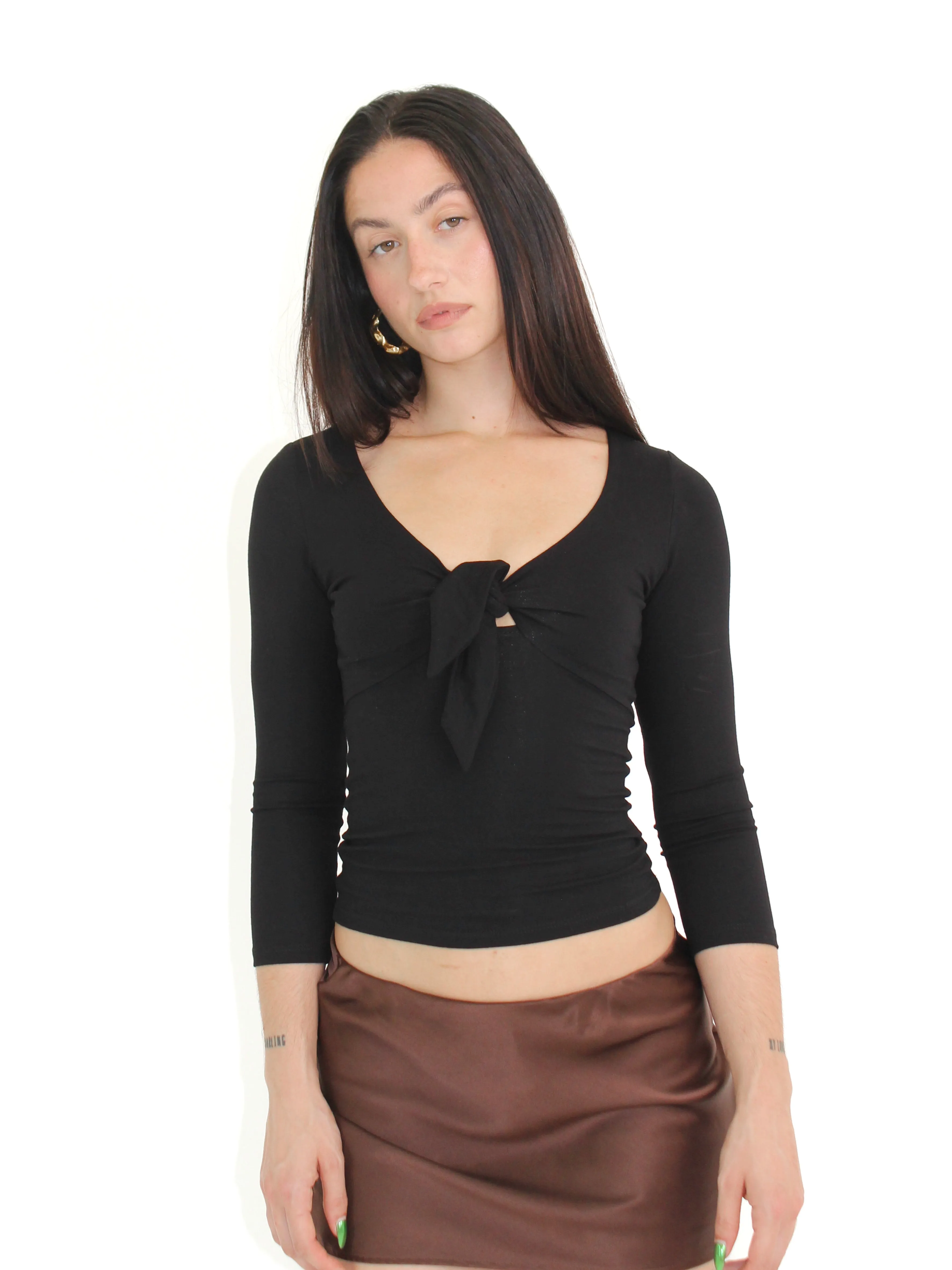 Black Marina Top sold by Millie Jane product image thumbnail 3