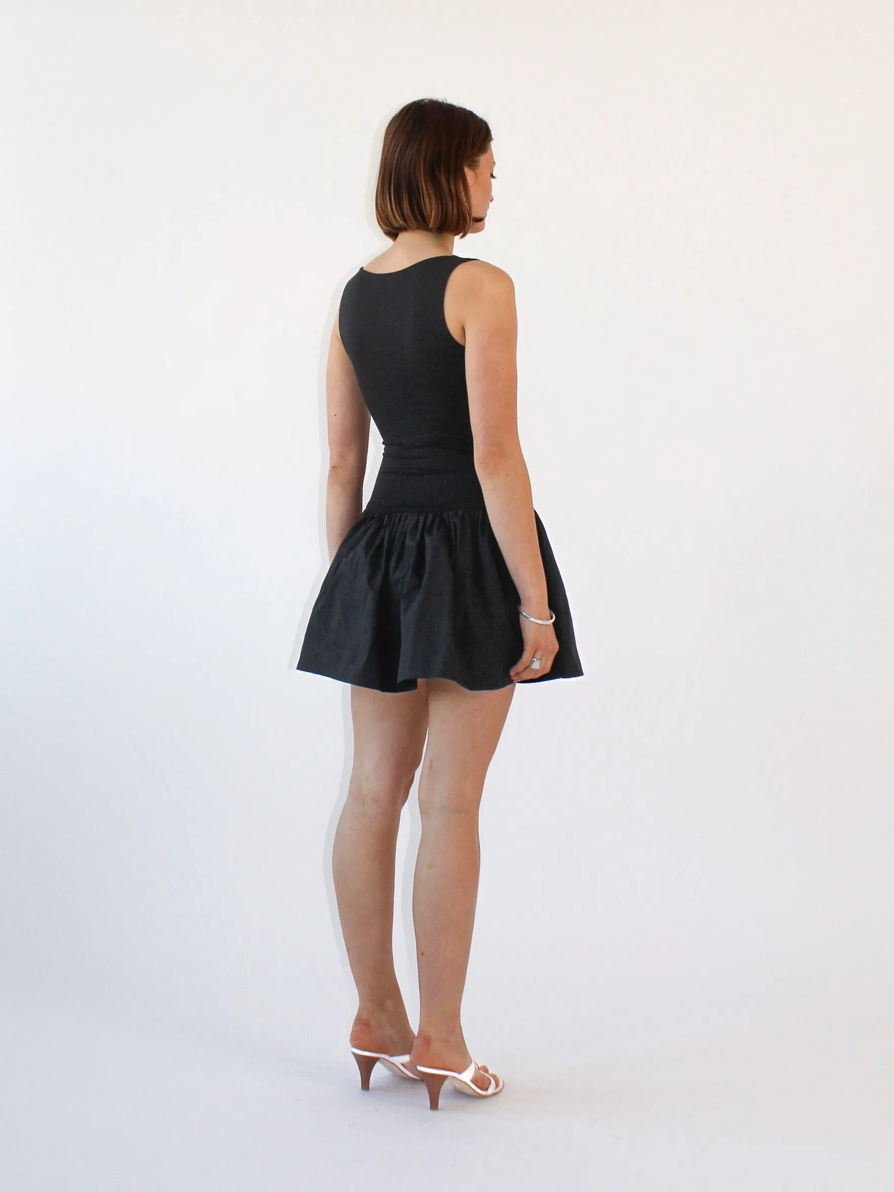 Key Hole Drop Waist Dress - Black sold by Millie Jane product image thumbnail 5
