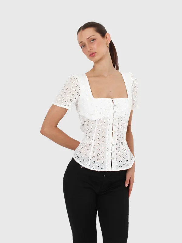 Perla Blouse made by Millie Jane