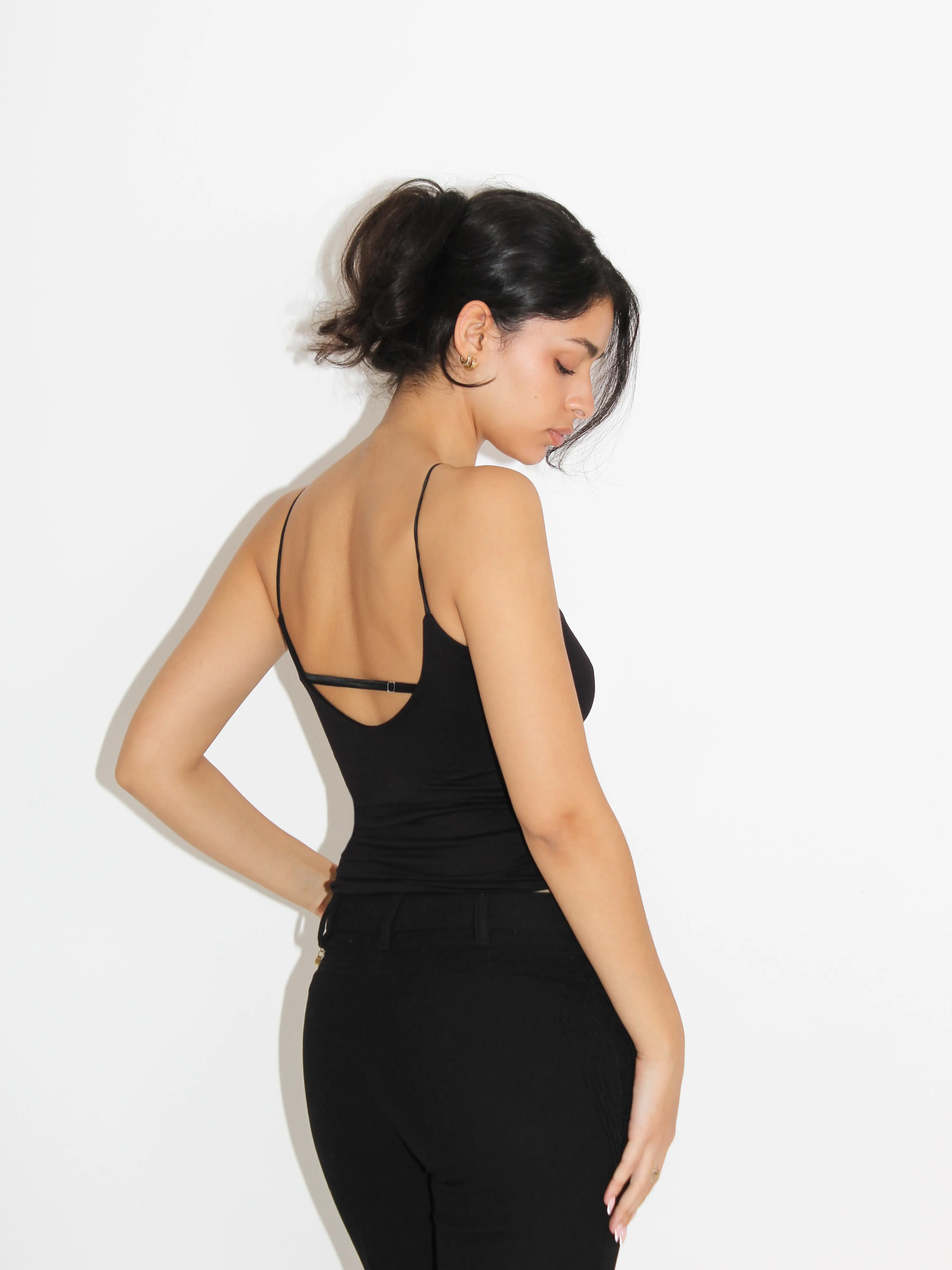 Silk Strap Cami - Black sold by Millie Jane product image thumbnail 2