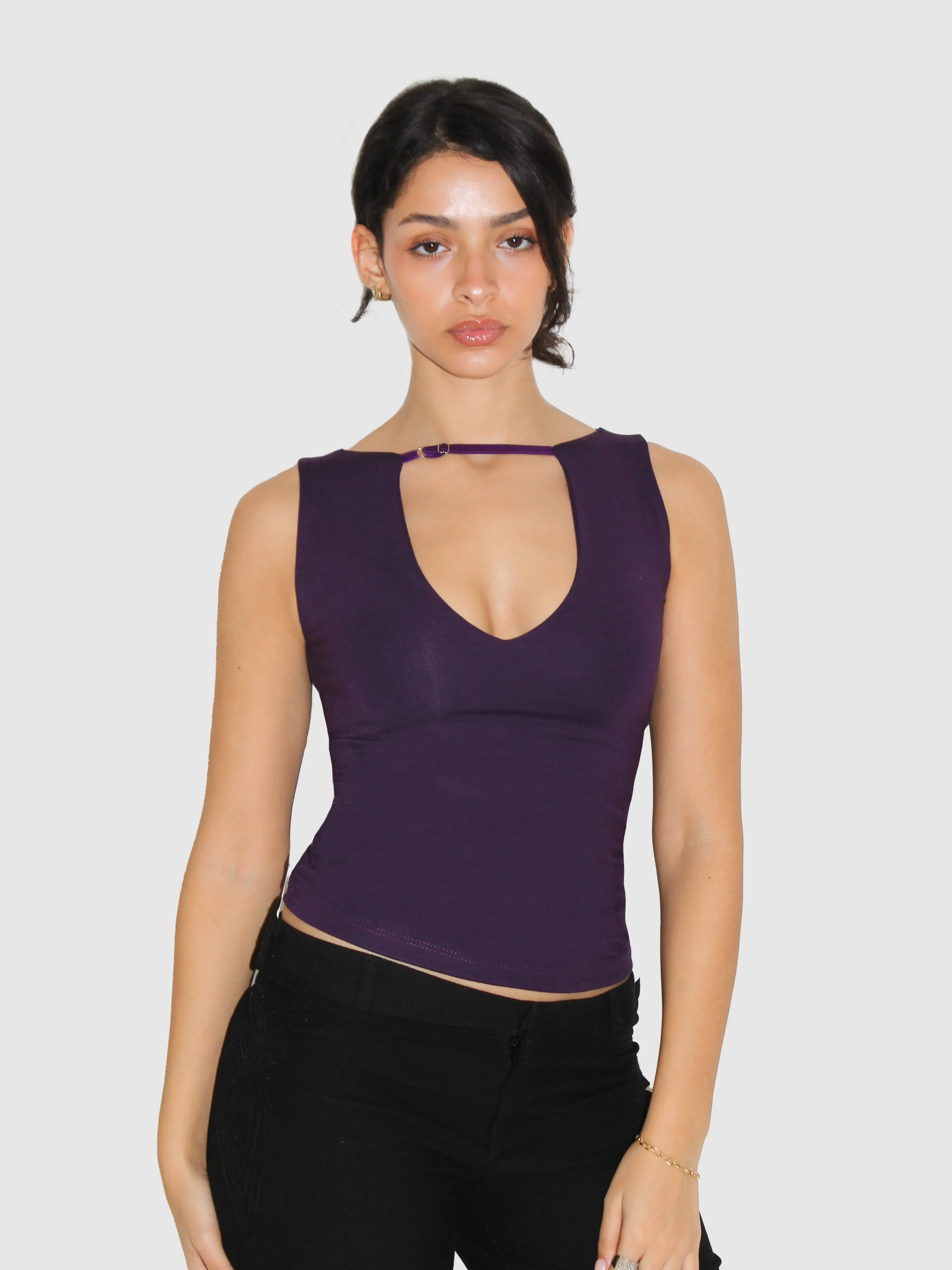 Vela Top - Plum sold by Millie Jane