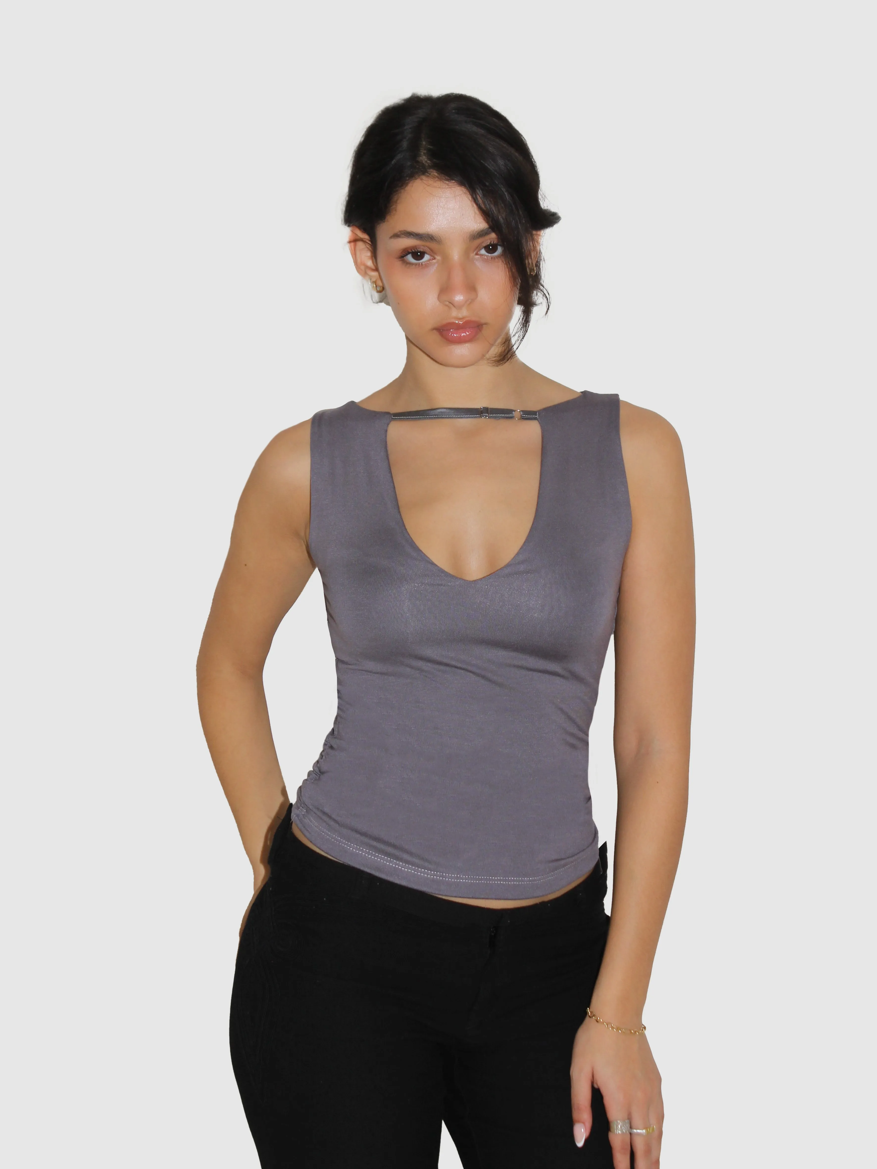 Vela Top - Slate sold by Millie Jane product image thumbnail 2