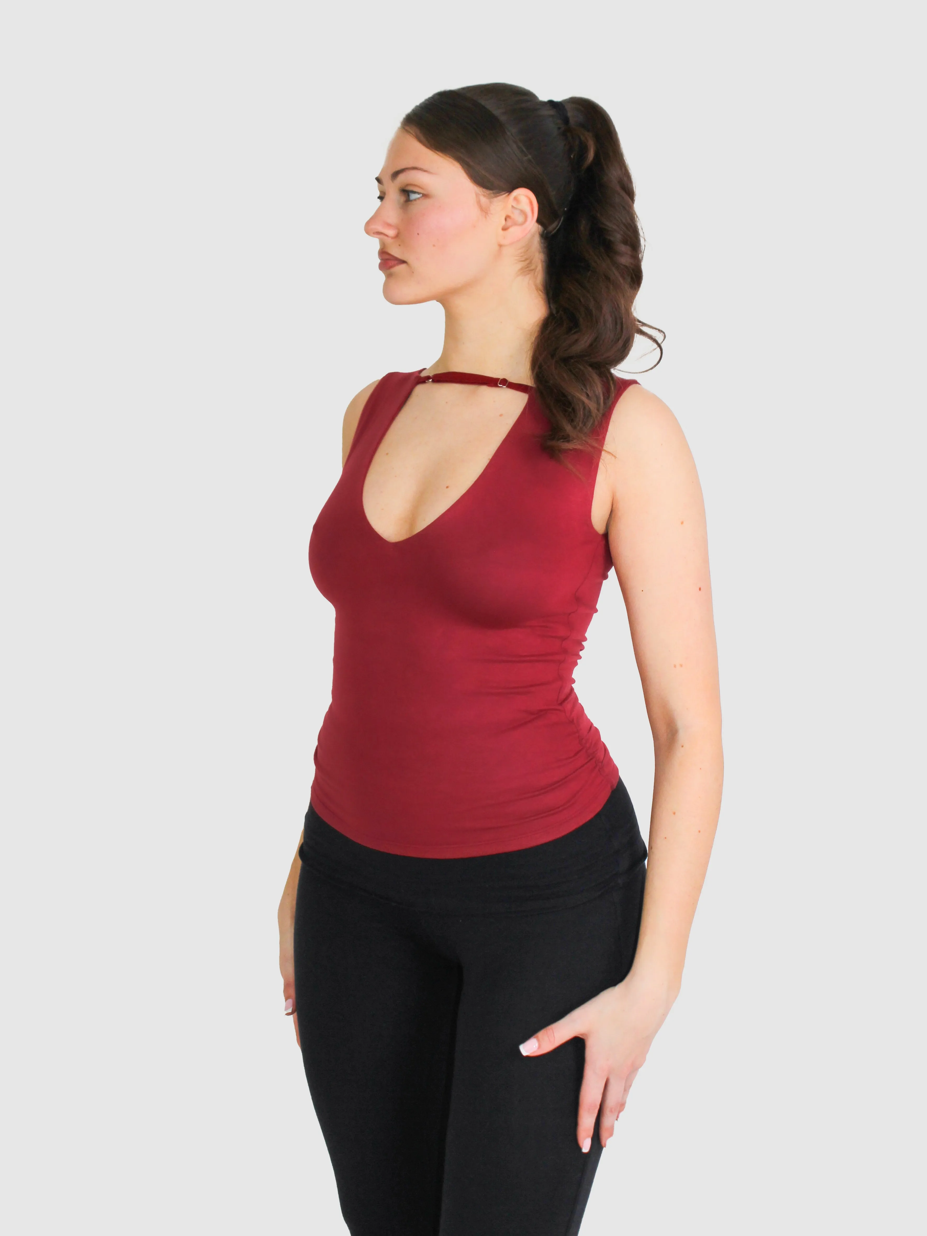 Vela Top - Cranberry sold by Millie Jane product image thumbnail 2