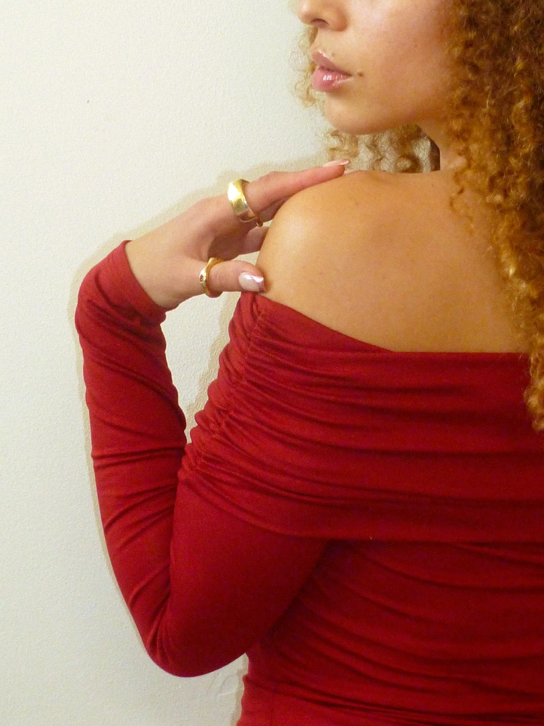 The Maya Top - Cherry sold by Millie Jane product image thumbnail 5