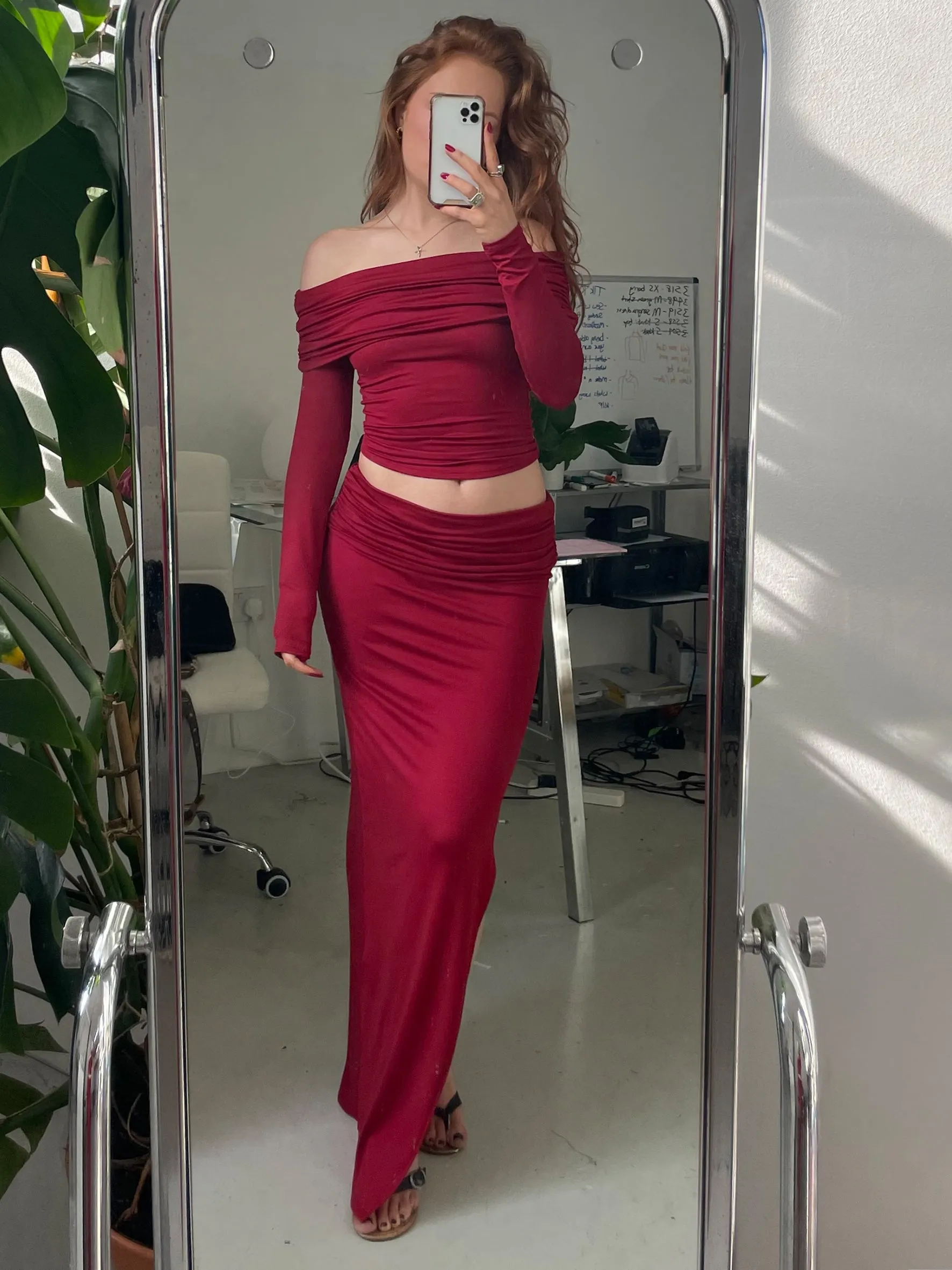 The Maya Top - Cherry sold by Millie Jane product image thumbnail 4