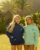 "Hawaii Hibiscus" Hoodie in Oceanic sold by Pink Palm Puff