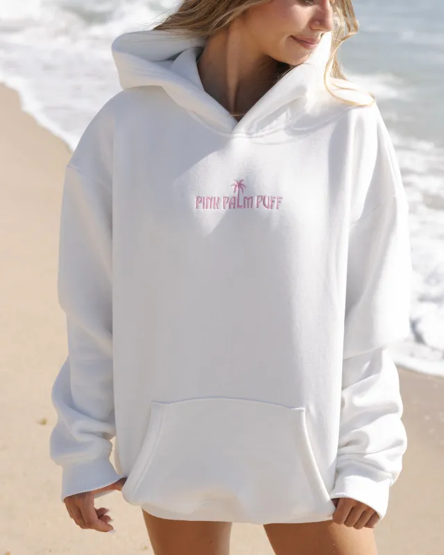 Classic Puff Hoodie in Pink Opal sold by Pink Palm Puff