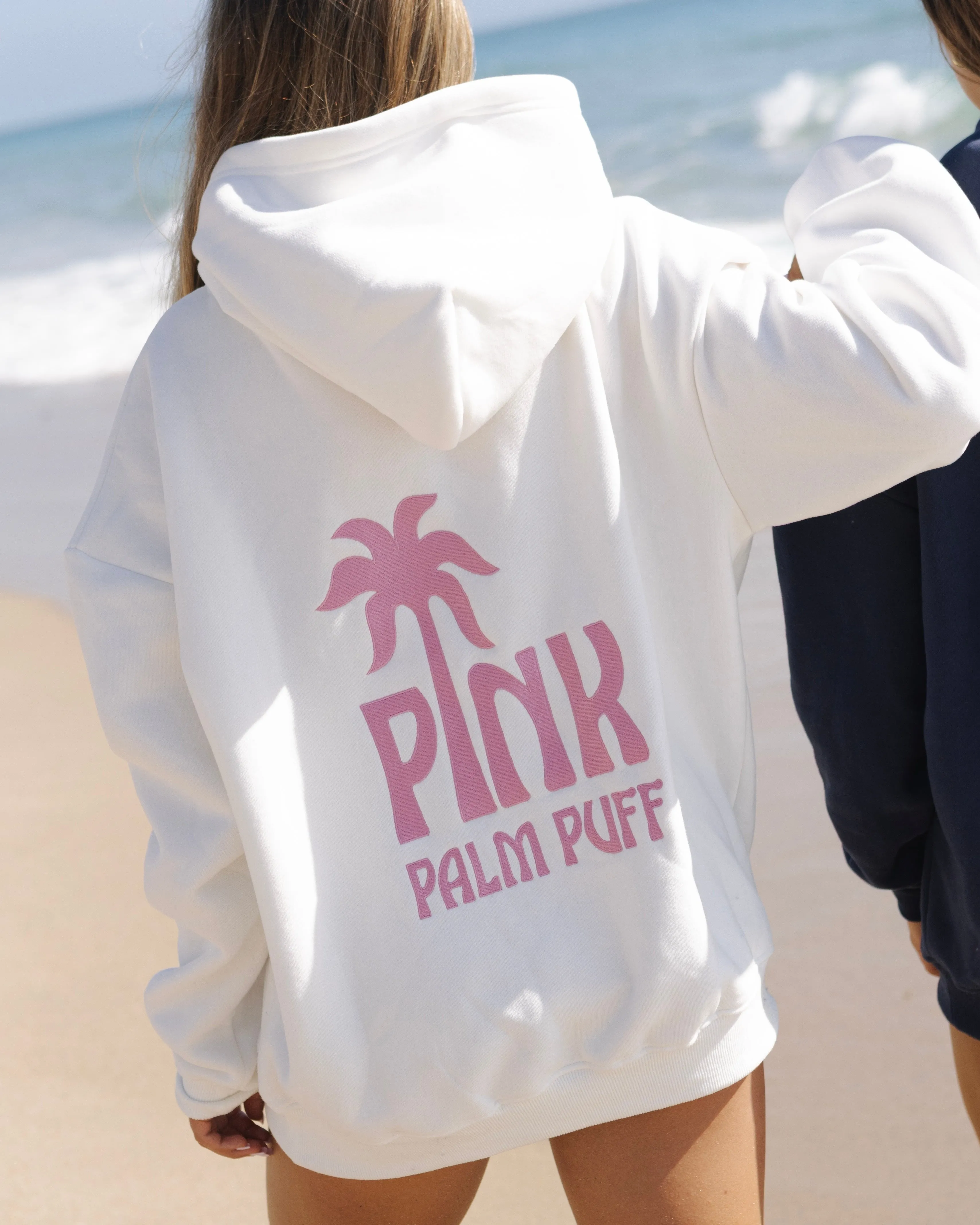 Classic Puff Hoodie in Pink Opal sold by Pink Palm Puff product image thumbnail 2