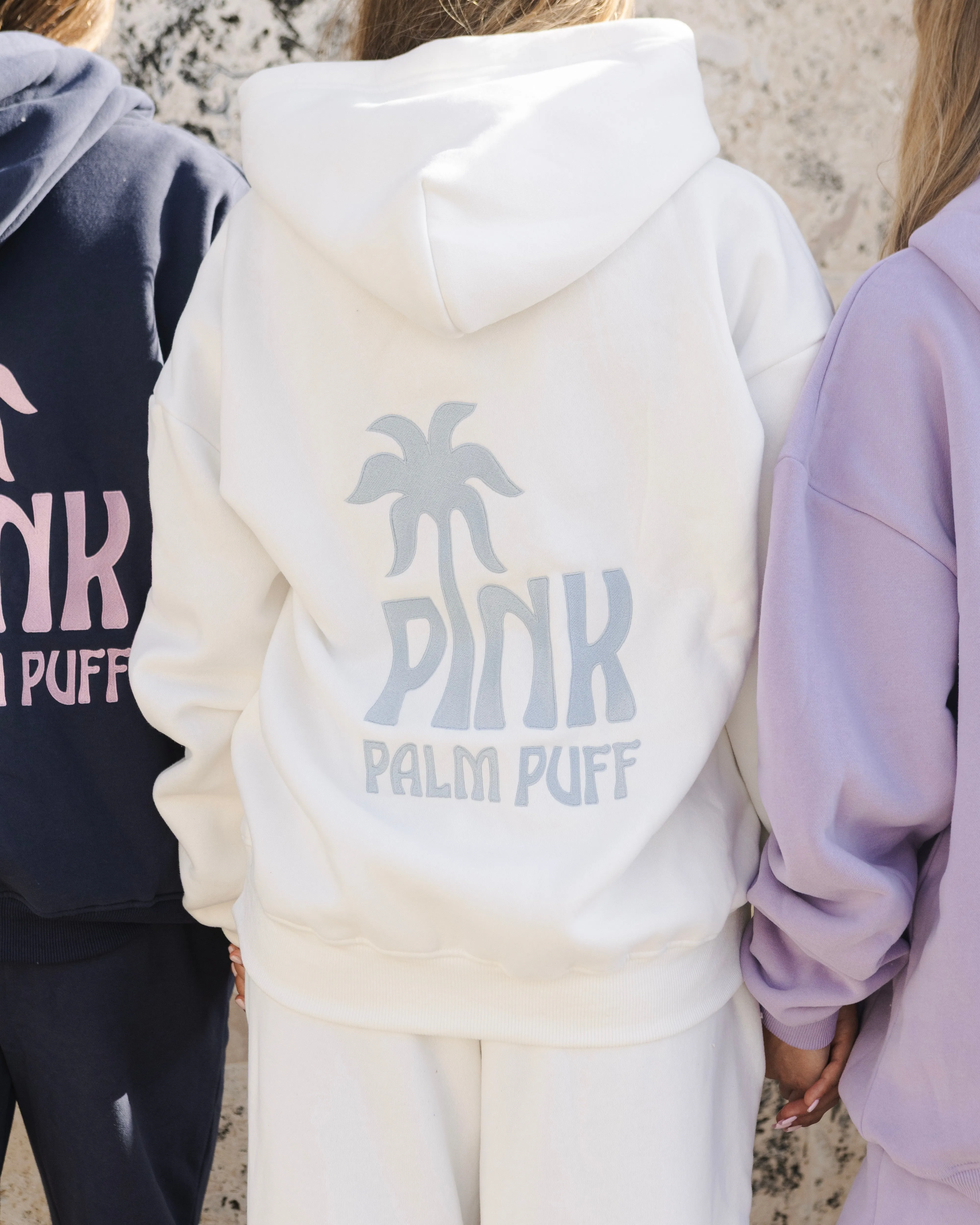 Classic Puff Hoodie in Ocean Air sold by Pink Palm Puff product image thumbnail 4