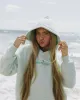 Classic Puff Hoodie in Mint Breeze sold by Pink Palm Puff