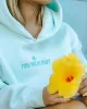 Classic Puff Hoodie in Mint Breeze sold by Pink Palm Puff