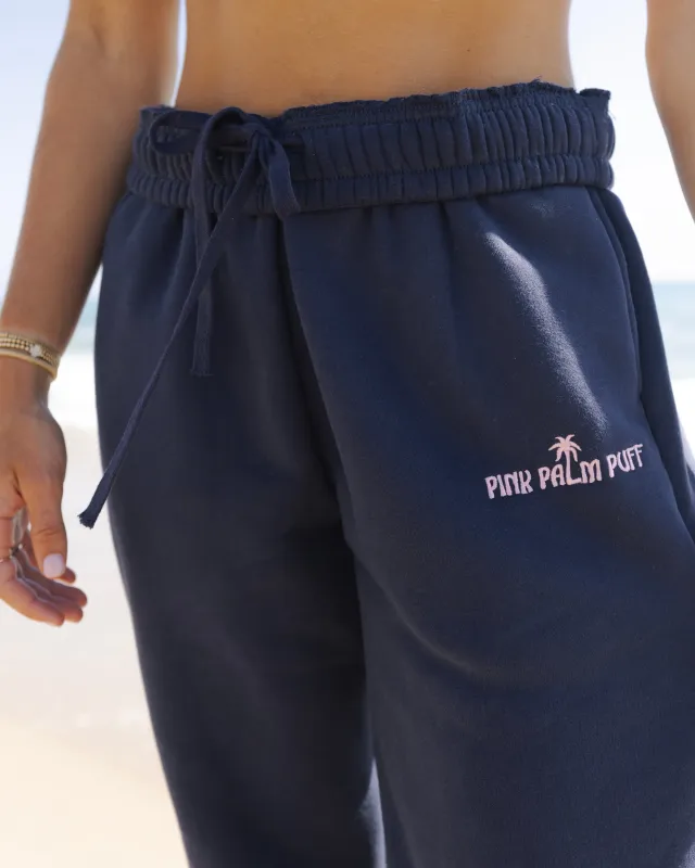 Classic Sweatpants in Navy sold by Pink Palm Puff