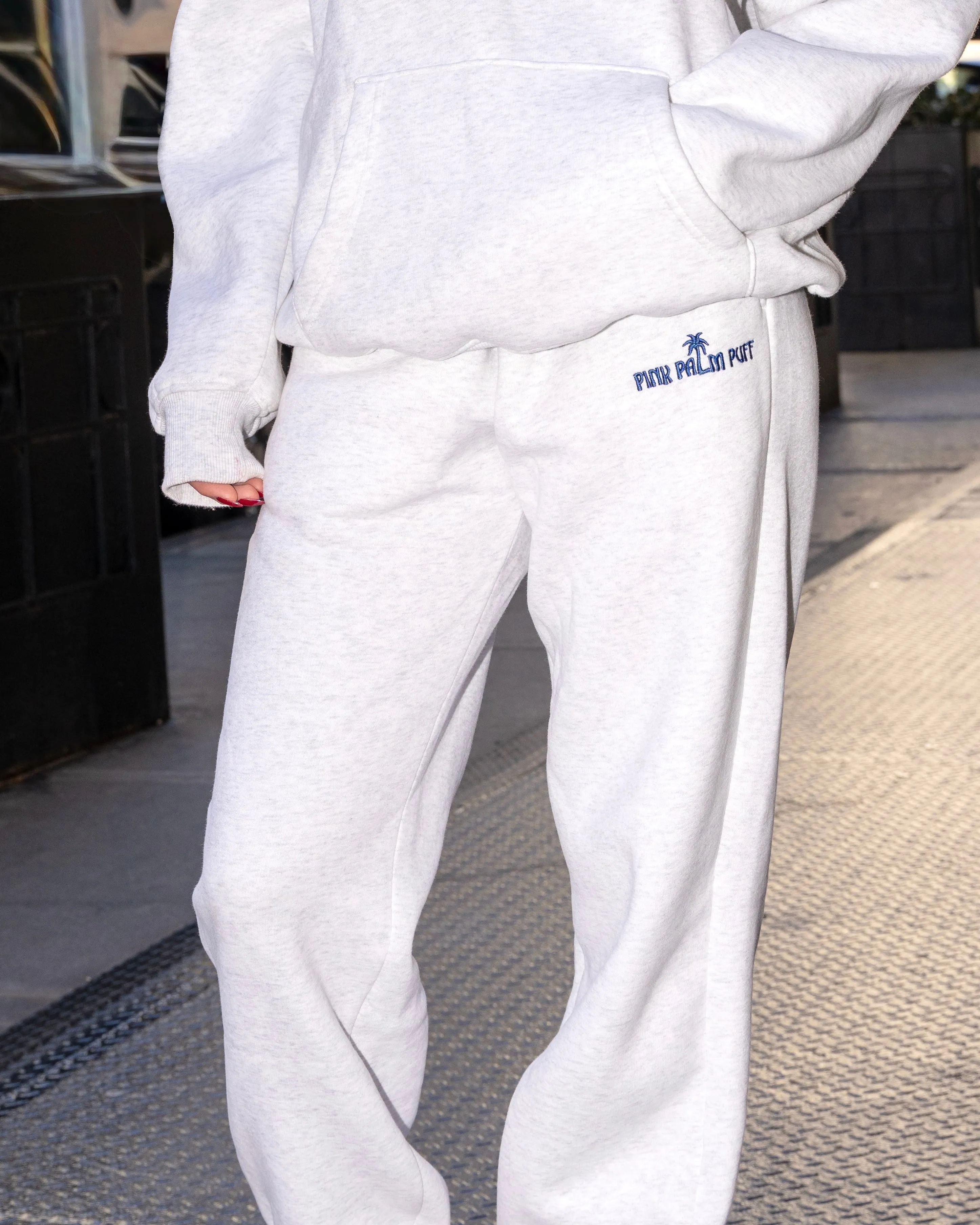 Classic Sweatpants in Cloud sold by Pink Palm Puff