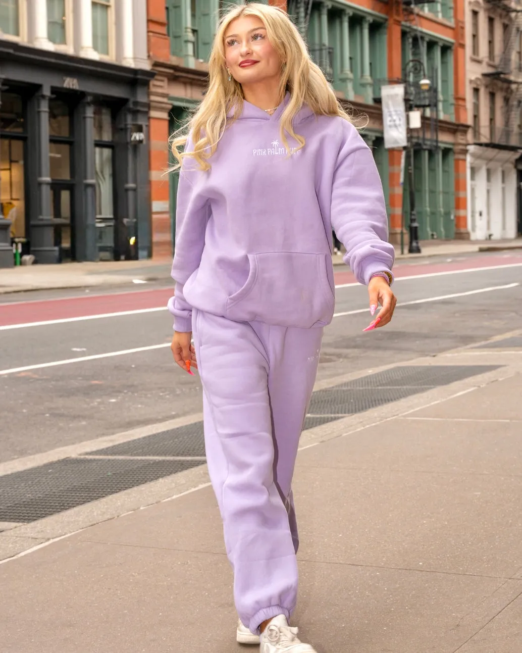 Classic Sweatpants in Orchid sold by Pink Palm Puff product image thumbnail 4
