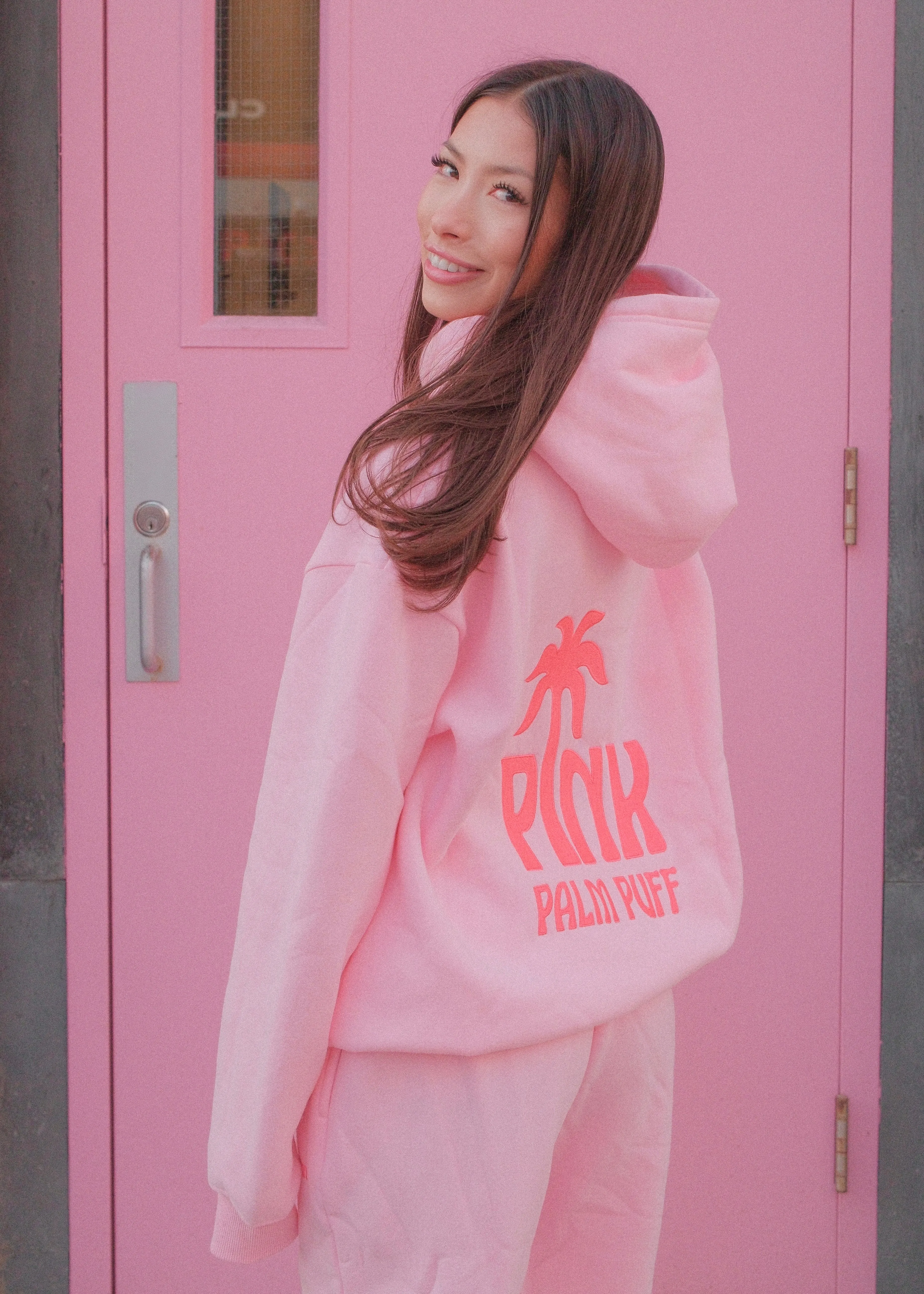 Classic Puff Hoodie in Pink sold by Pink Palm Puff product image thumbnail 5