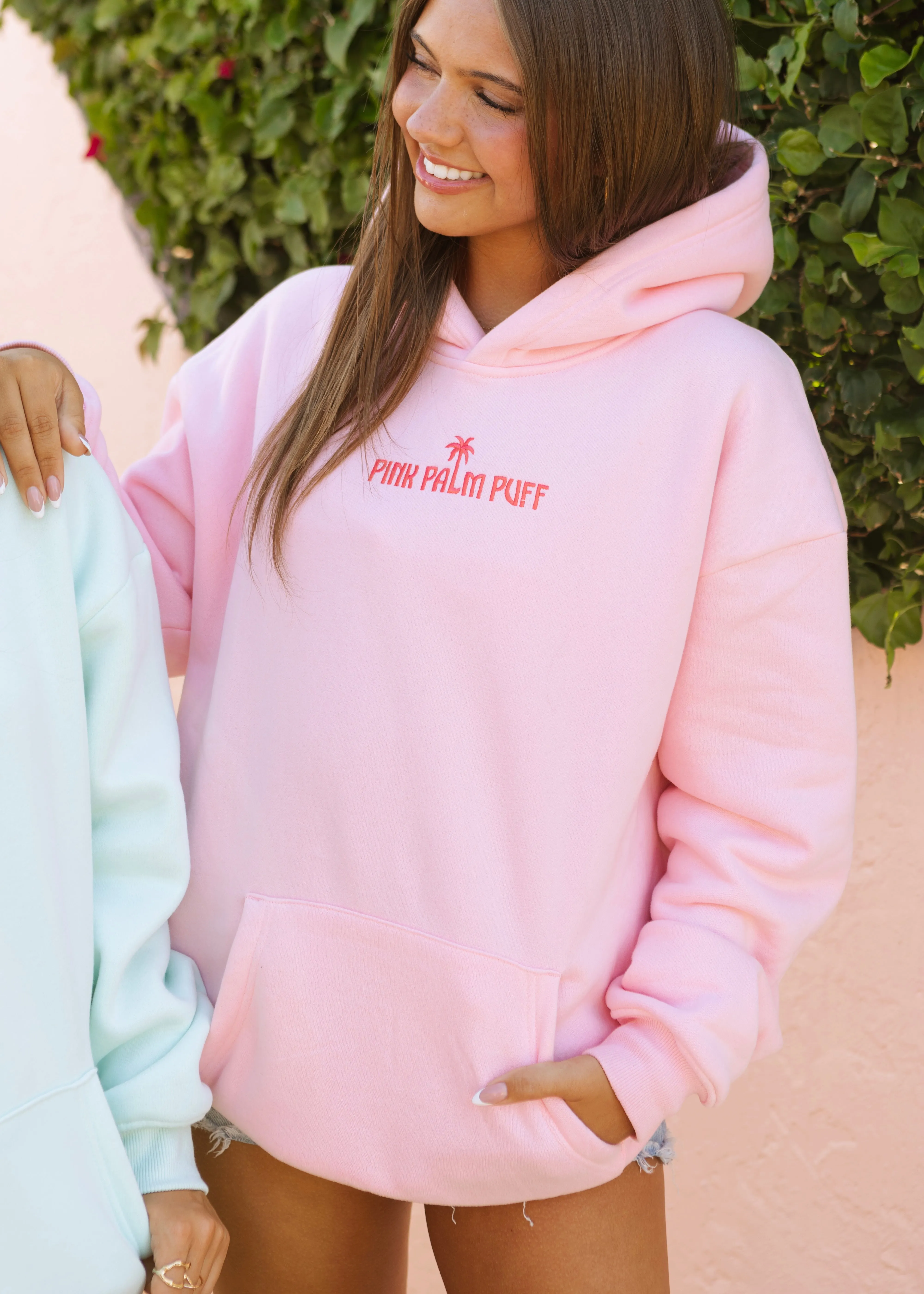 Classic Puff Hoodie in Pink sold by Pink Palm Puff product image thumbnail 4