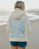 "Live in the Moment" Hoodie in Sand (PRE-ORDER) sold by Pink Palm Puff