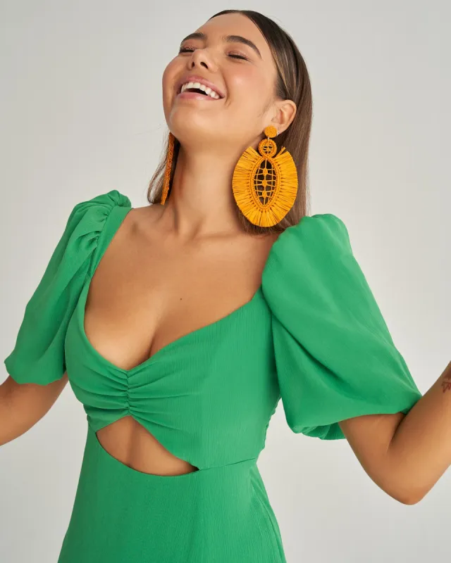 Pendientes Pipa Naranja de Verbena sold by Lady Pipa