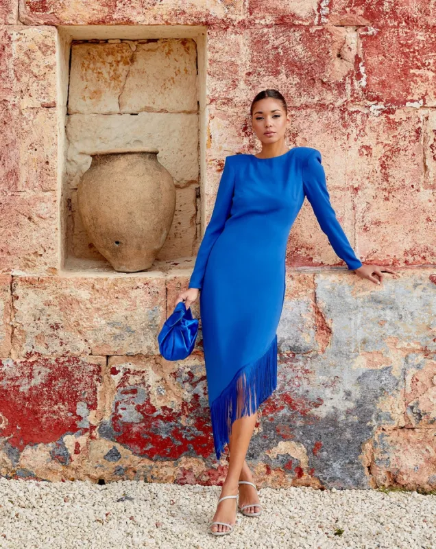 Vestido Candelaria Azul sold by Lady Pipa