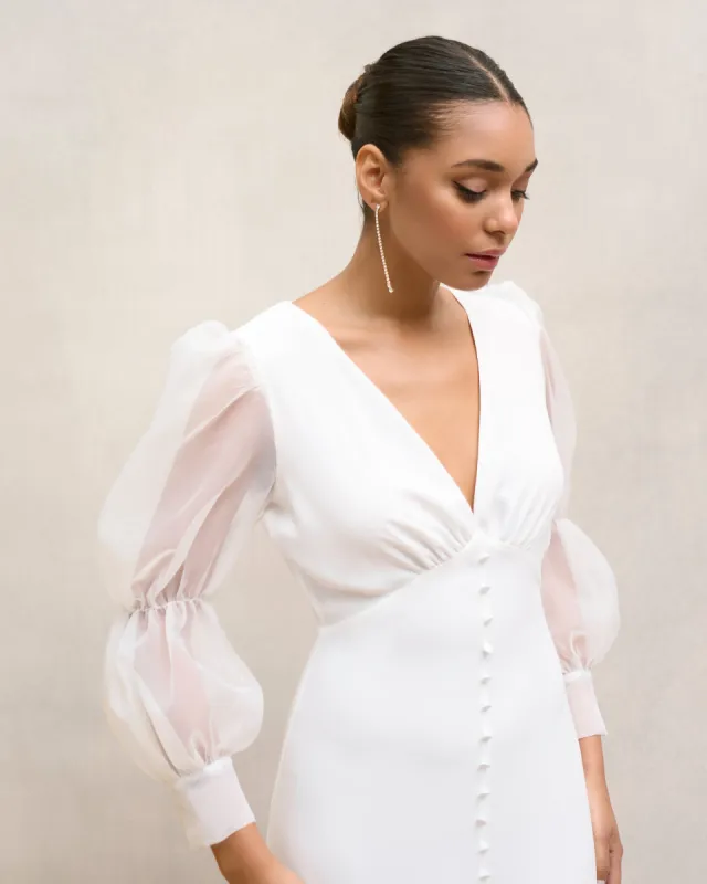 Vestido Narciso Blanco sold by Lady Pipa