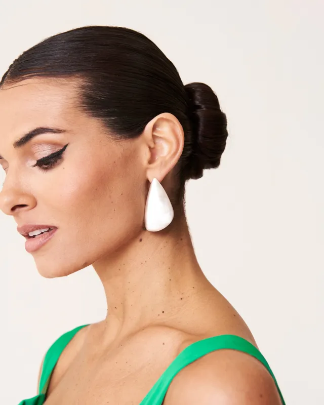 Pendientes Lágrima Plateado sold by Lady Pipa