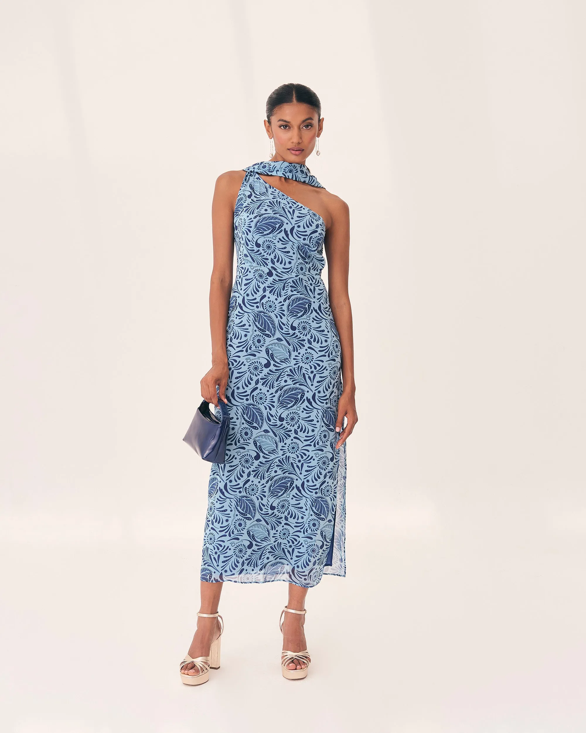 Vestido Sidonia Coyoacán mineral sold by Lady Pipa product image thumbnail 5