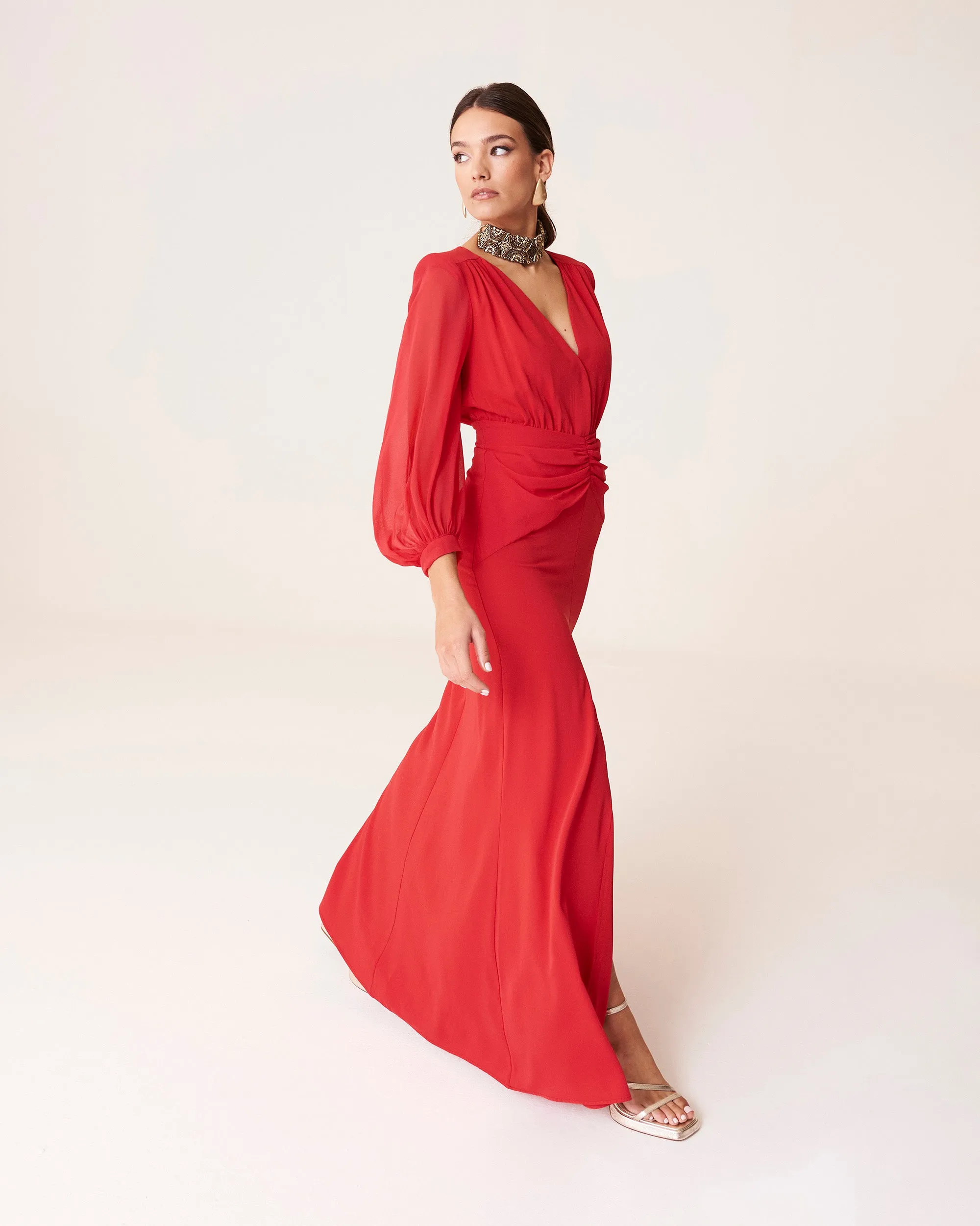 Vestido Idina Rojo sold by Lady Pipa product image thumbnail 5