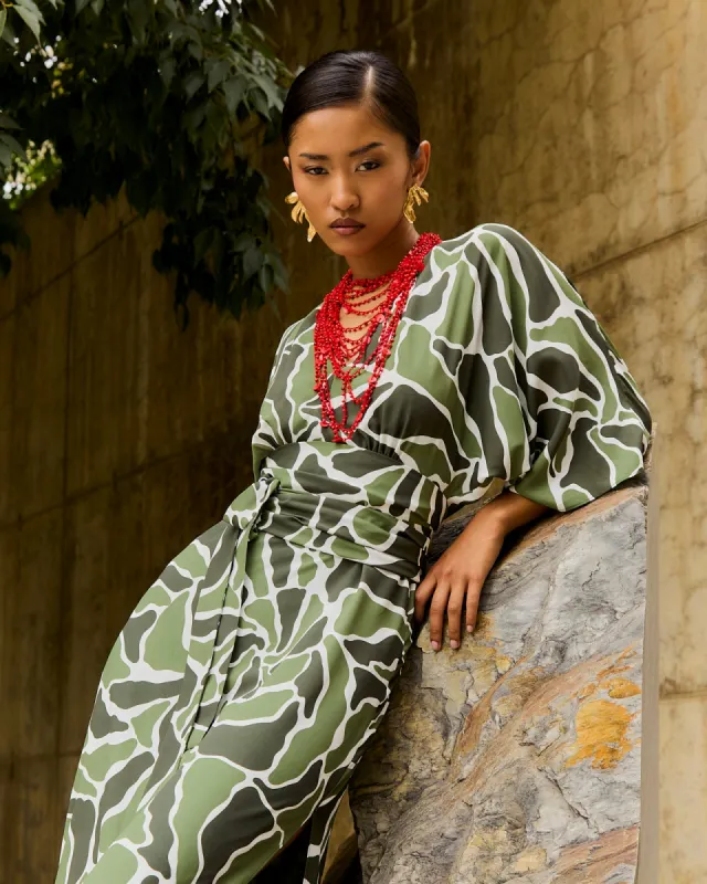 Vestido Kyoto Arrecife verde sold by Lady Pipa