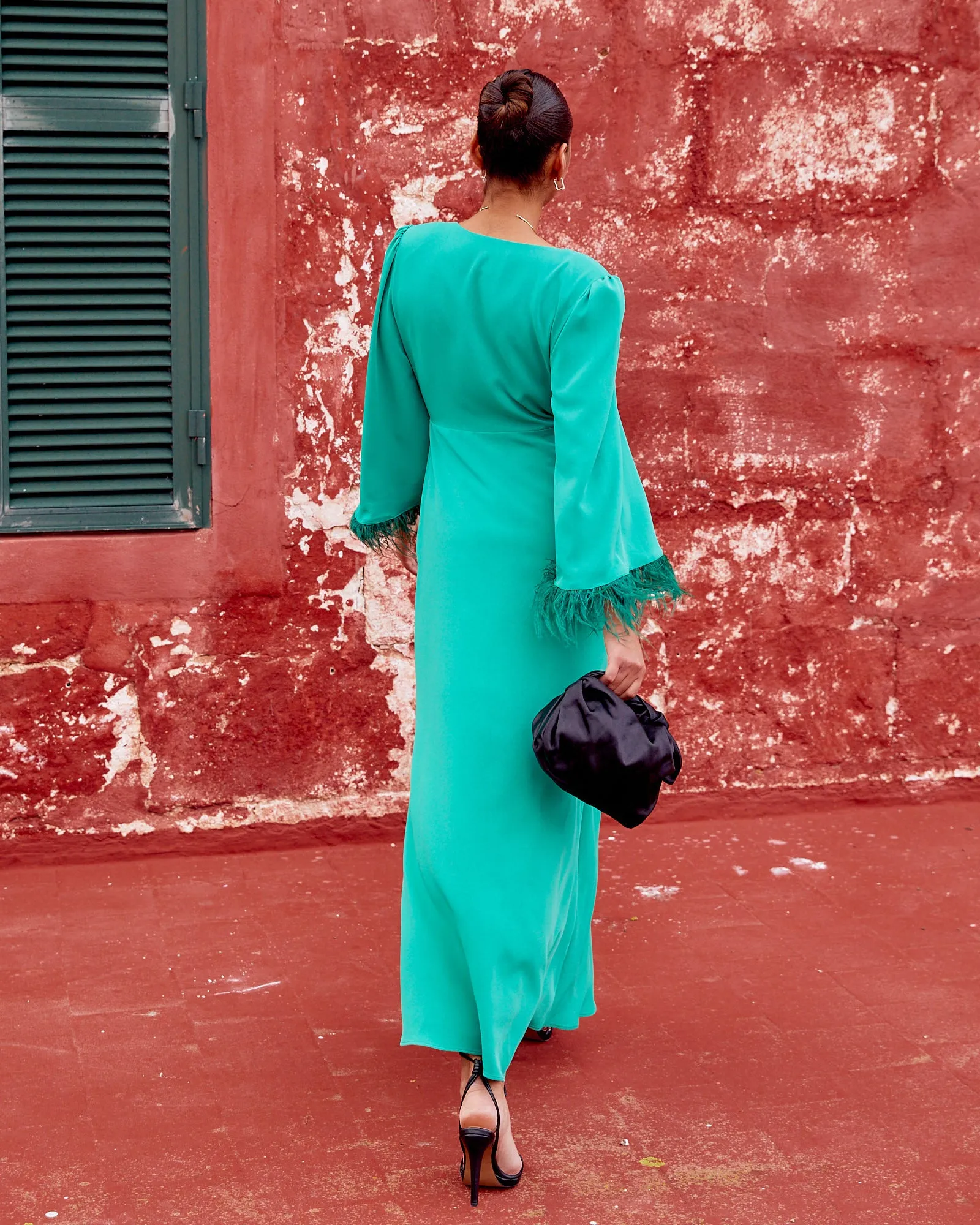 Vestido Marabú Verde sold by Lady Pipa product image thumbnail 3