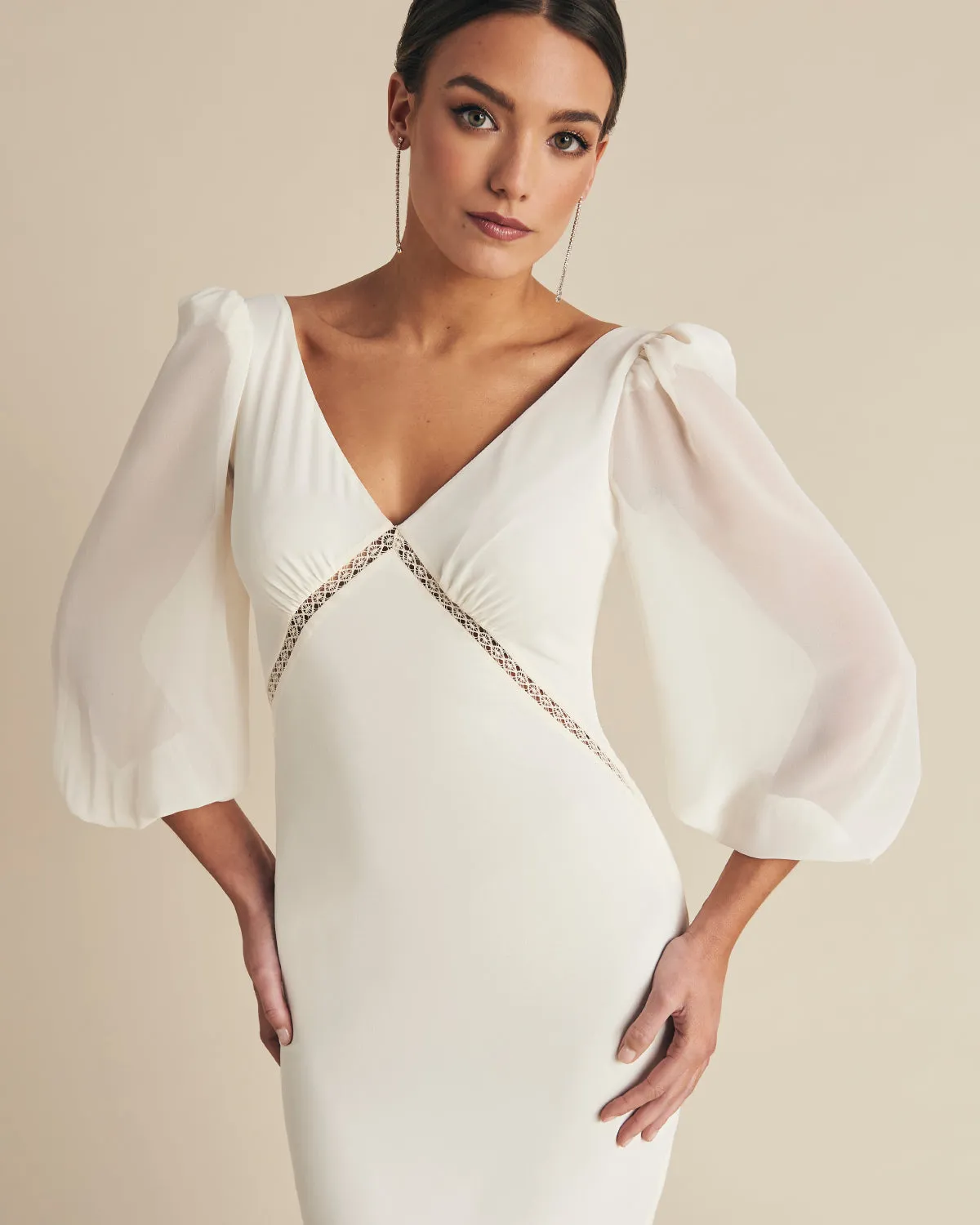 Vestido Odette Marfil sold by Lady Pipa