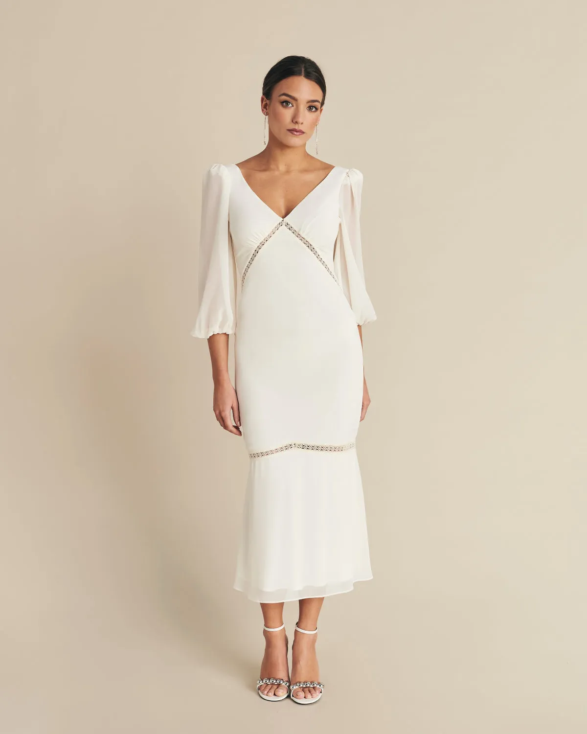 Vestido Odette Marfil sold by Lady Pipa product image thumbnail 4