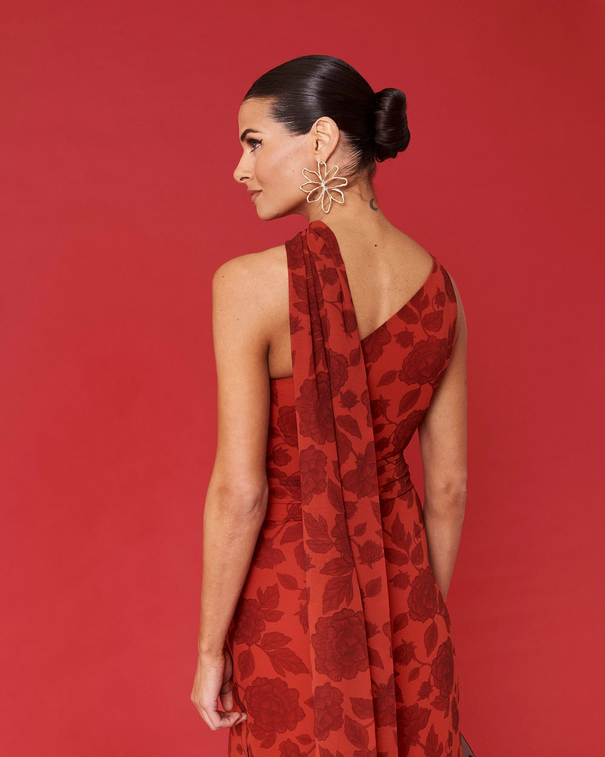 Vestido Sidonia Irapa rojo sold by Lady Pipa product image thumbnail 2
