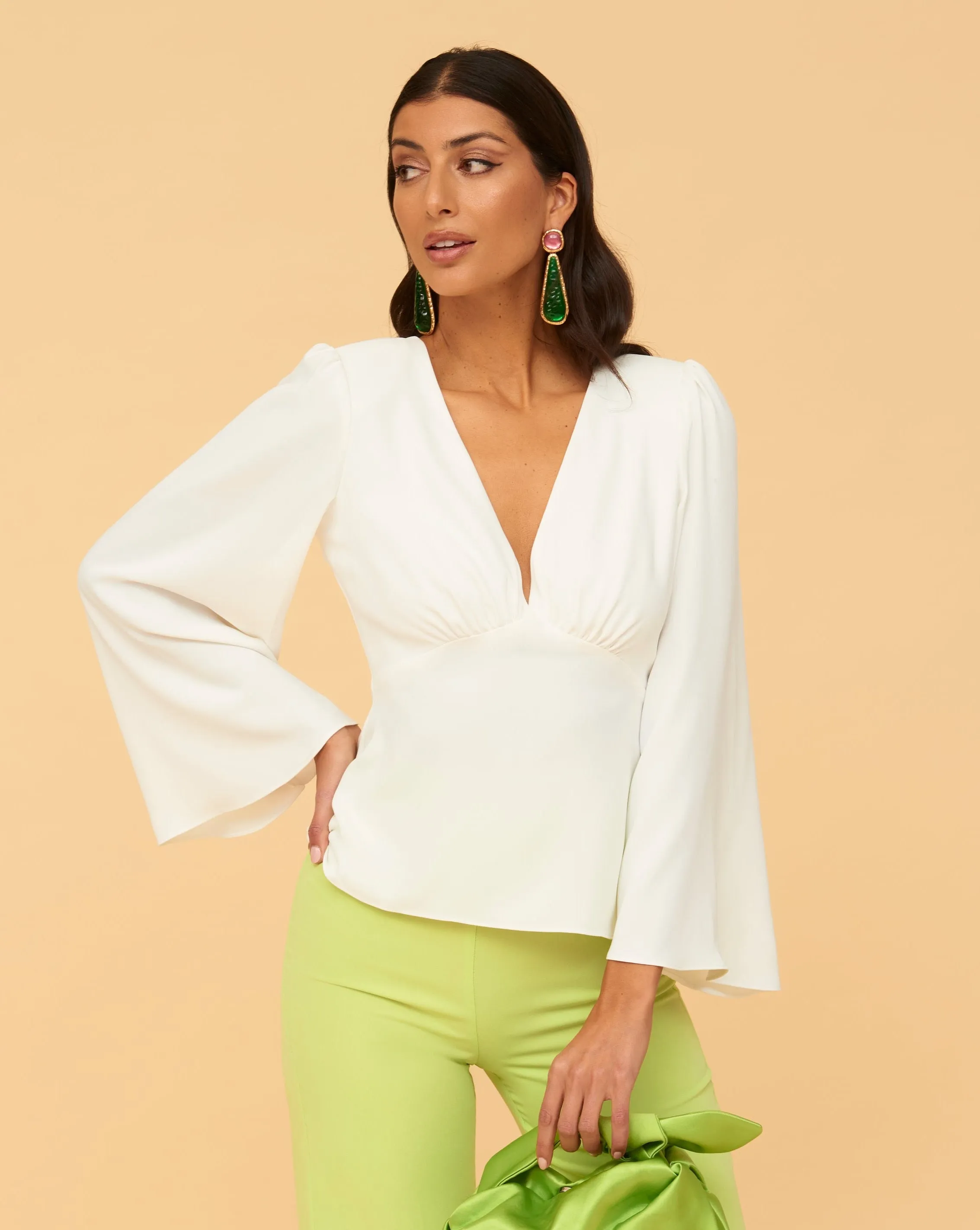 Blusa Marabú Blanco sold by Lady Pipa