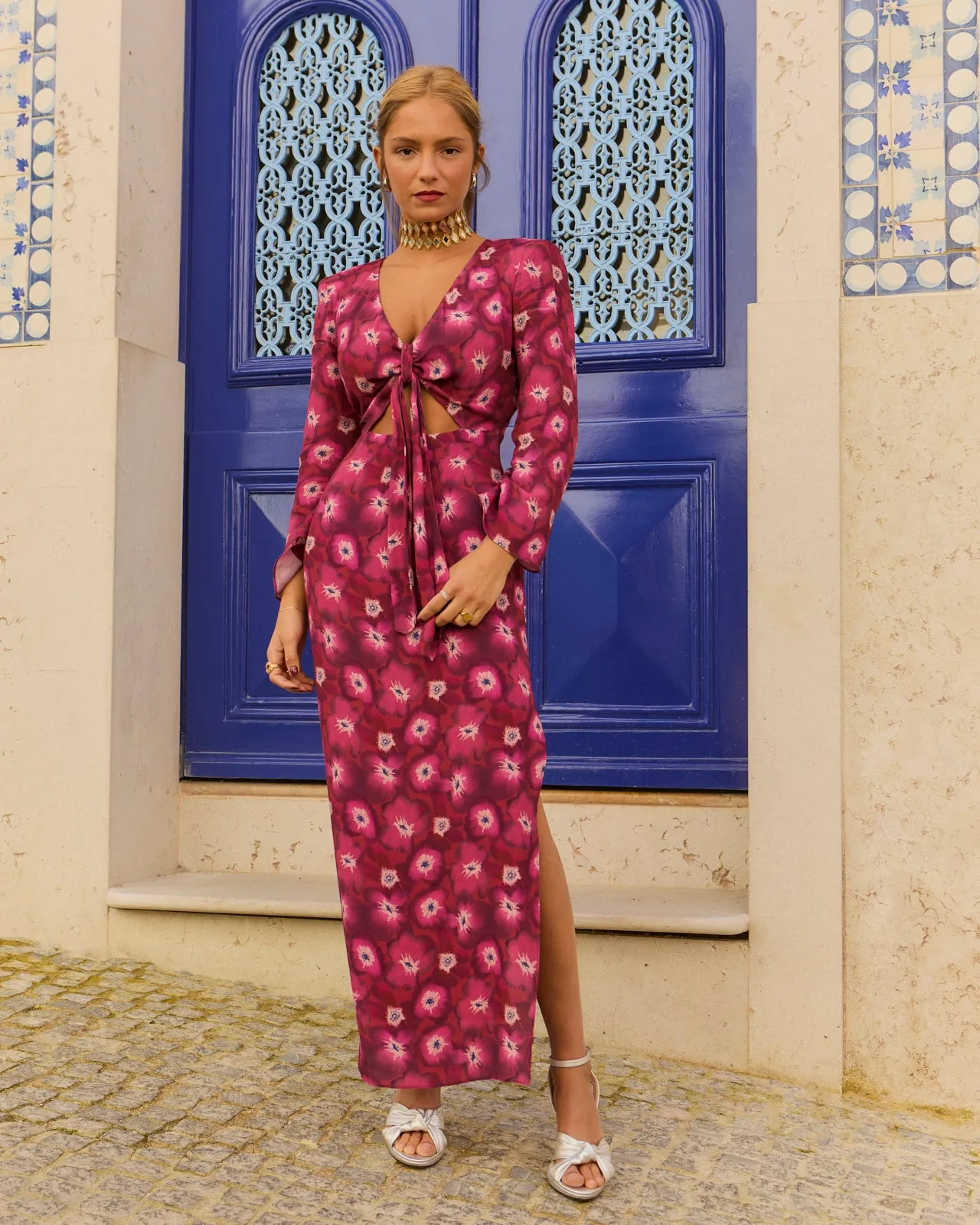 Vestido Madeira Aloha cereza sold by Lady Pipa