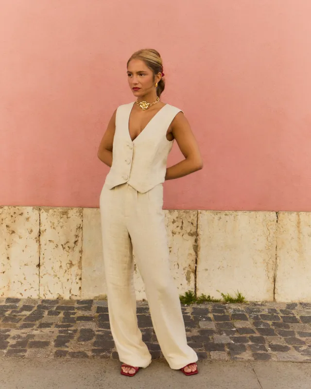 Pantalón Estoril Lino sold by Lady Pipa