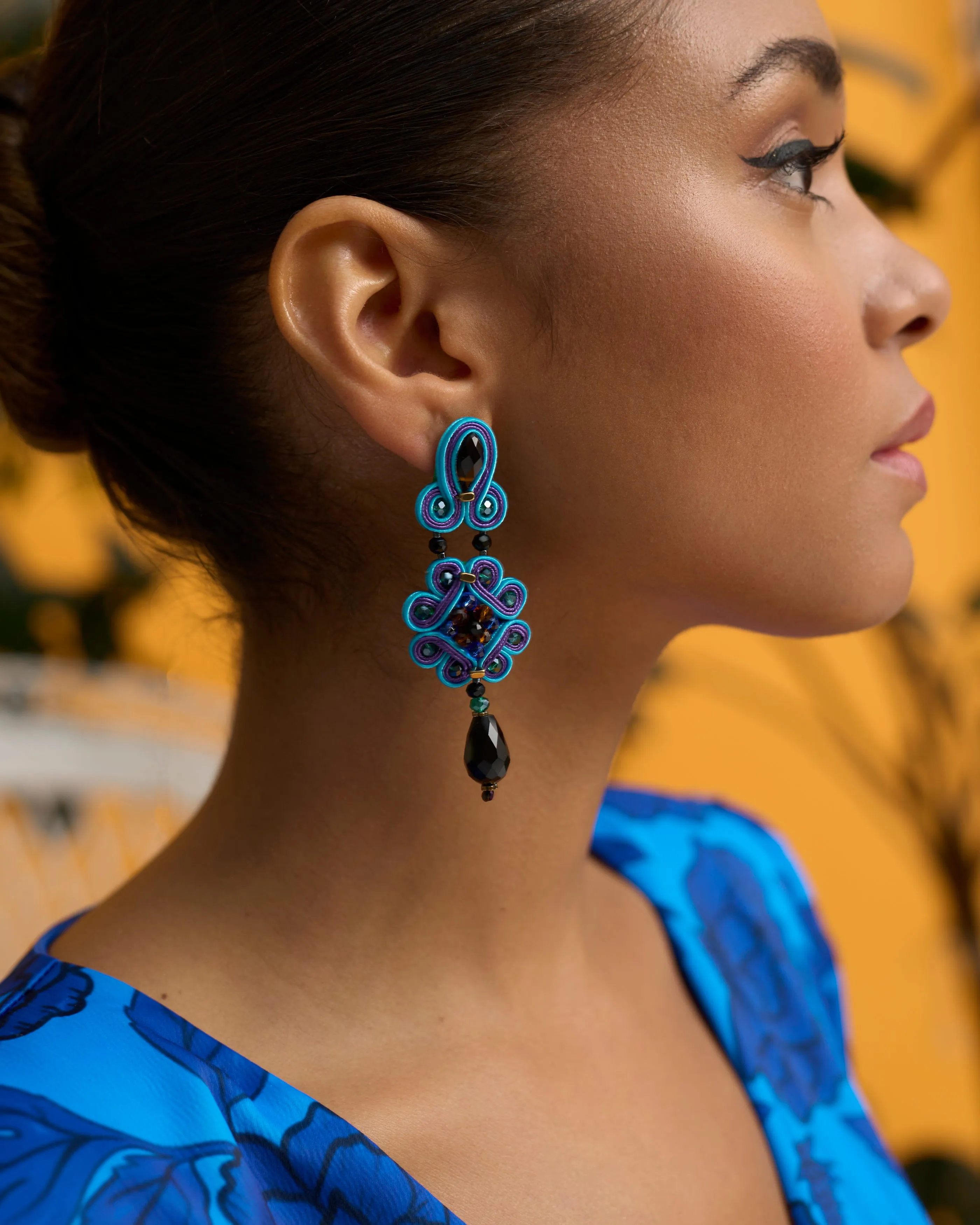 Pendientes Saturday Violeta de Musula sold by Lady Pipa product image thumbnail 2