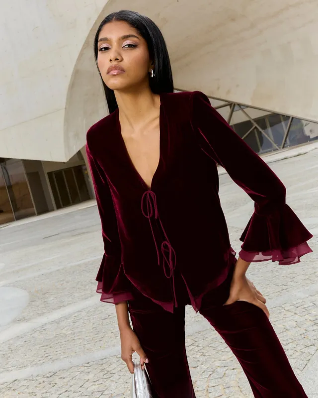 Blazer Danubio Burdeos sold by Lady Pipa