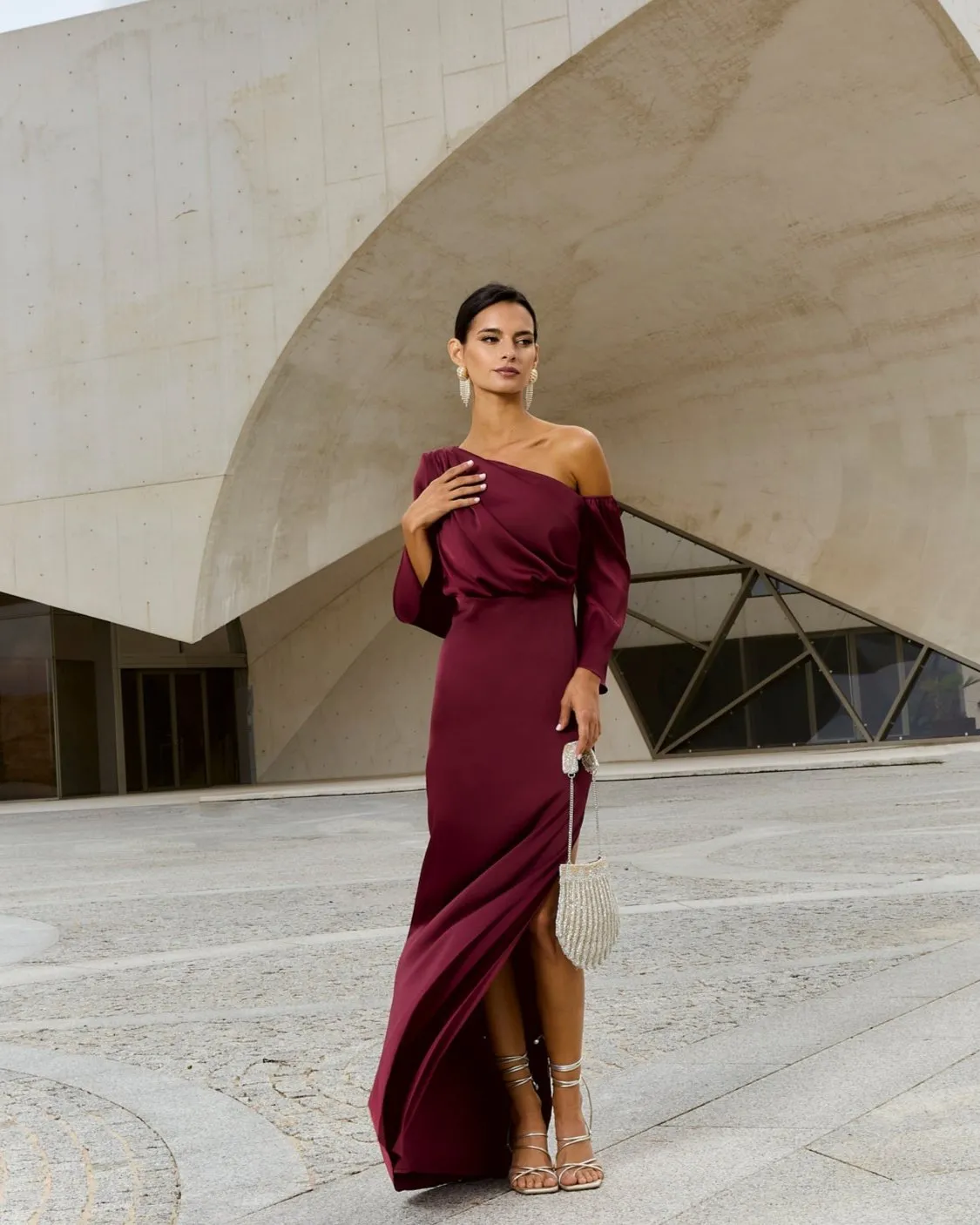 Vestido Siracusa Burdeos sold by Lady Pipa product image thumbnail 4