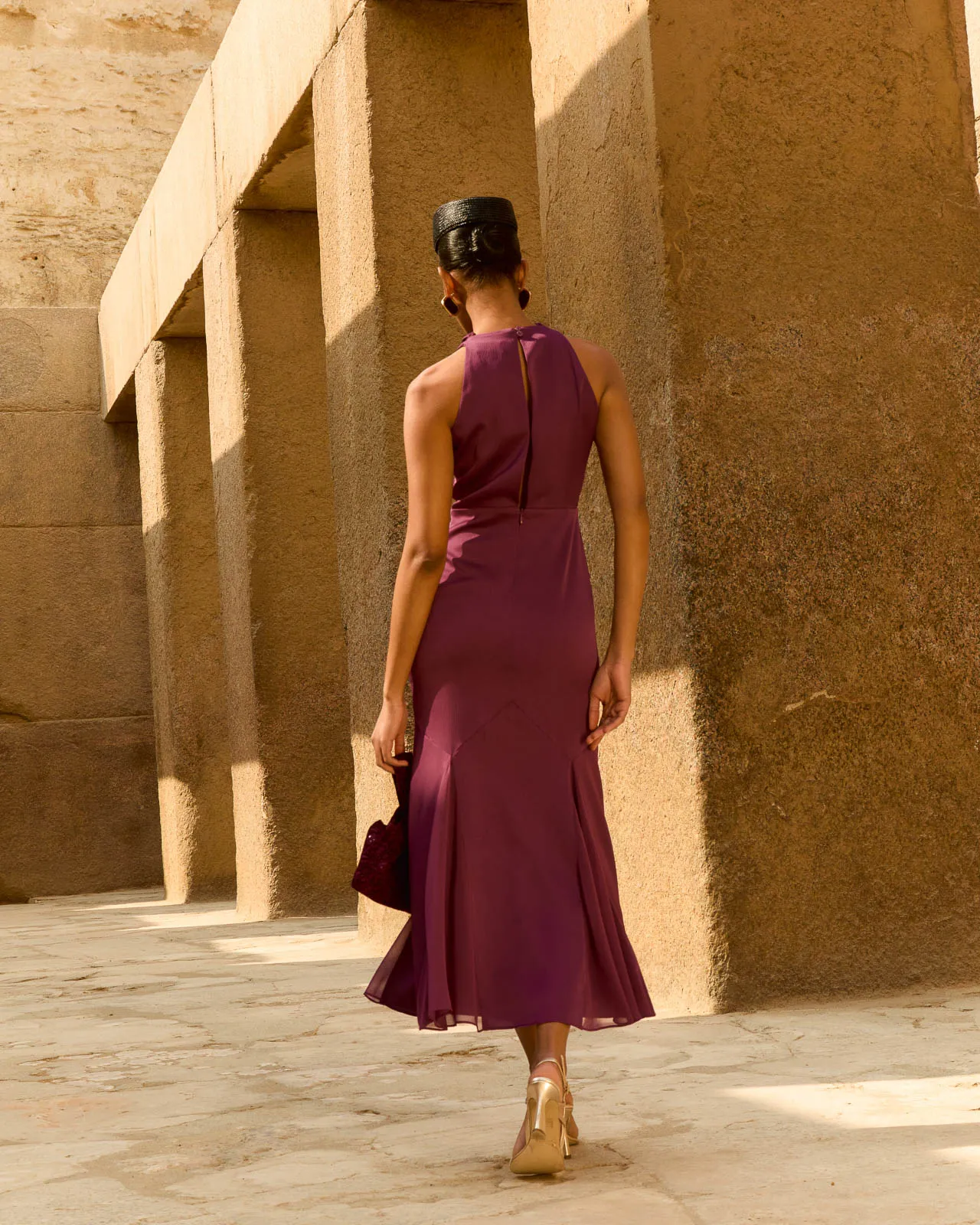 Vestido Nailah Ciruela sold by Lady Pipa product image thumbnail 3