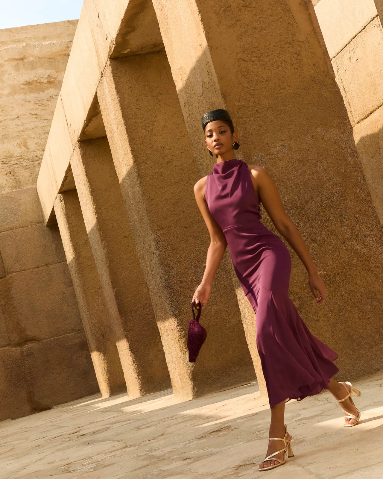 Vestido Nailah Ciruela sold by Lady Pipa product image thumbnail 5