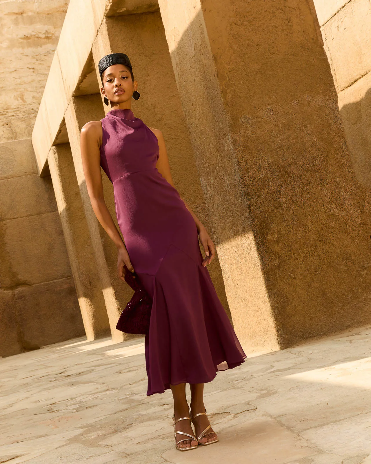 Vestido Nailah Ciruela sold by Lady Pipa